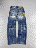 Nipponblue vintage japaneae y2k jeans 2000's (S)