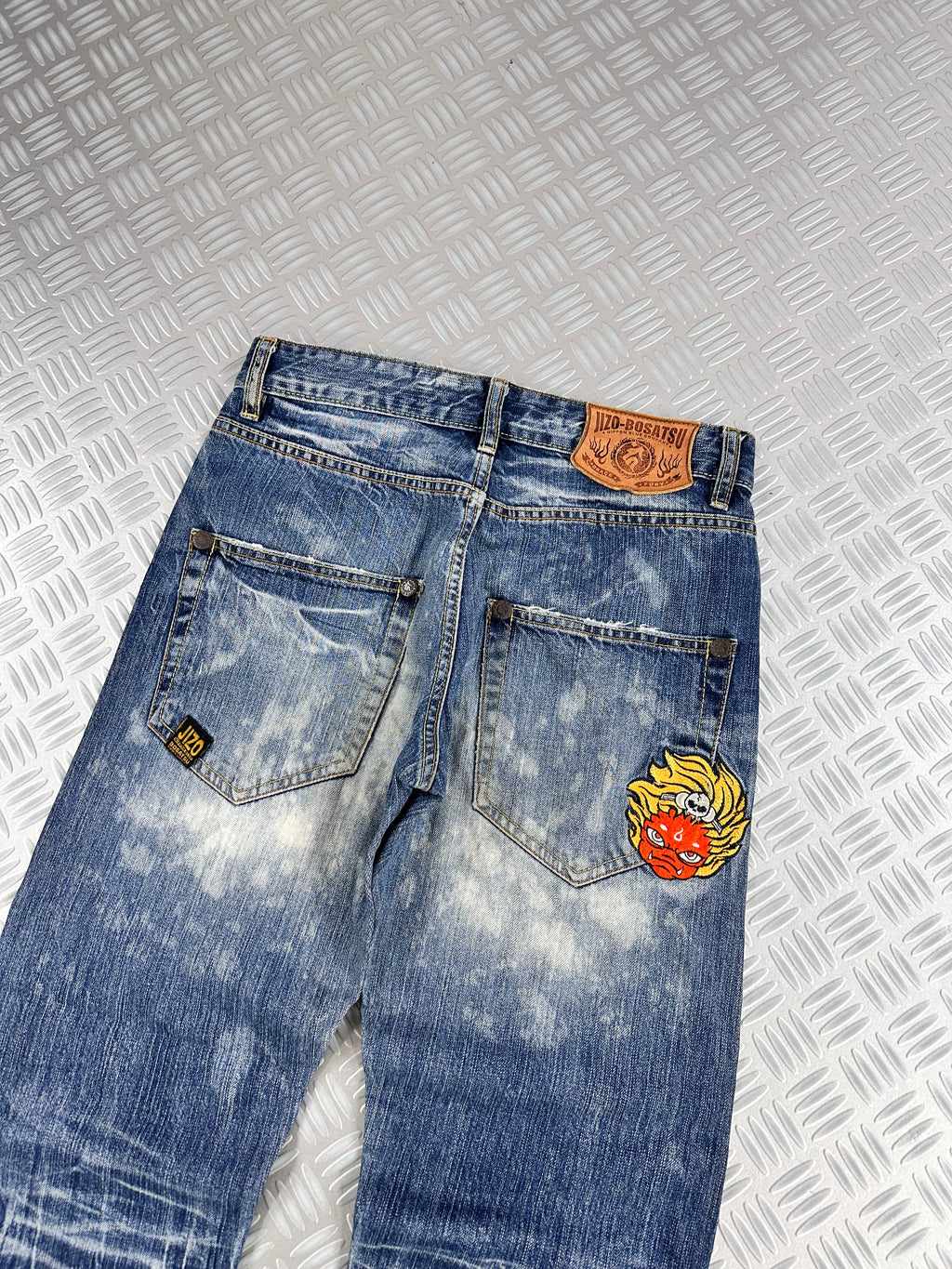 Nipponblue vintage japaneae y2k jeans 2000's (S)