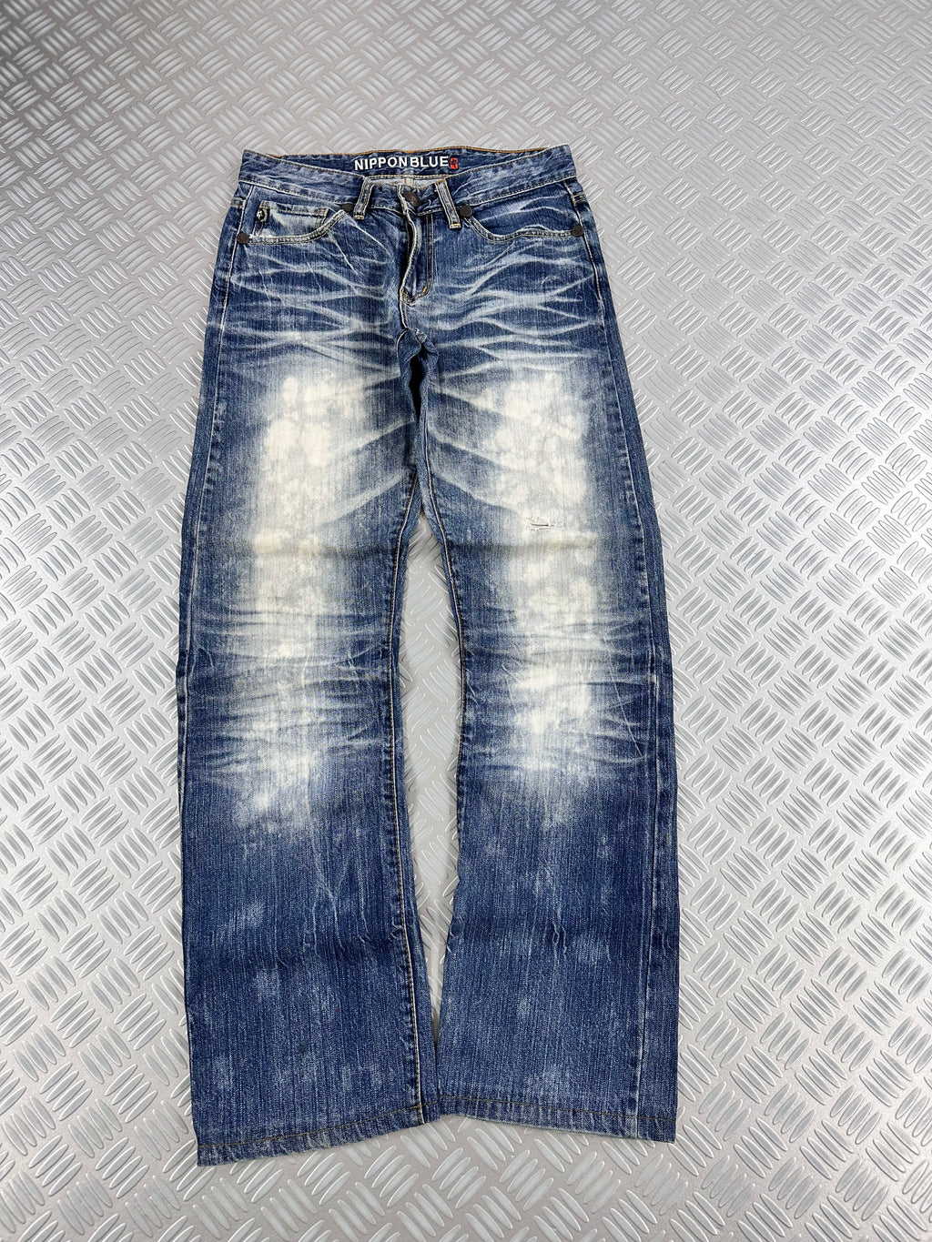 Nipponblue vintage japaneae y2k jeans 2000's (S)