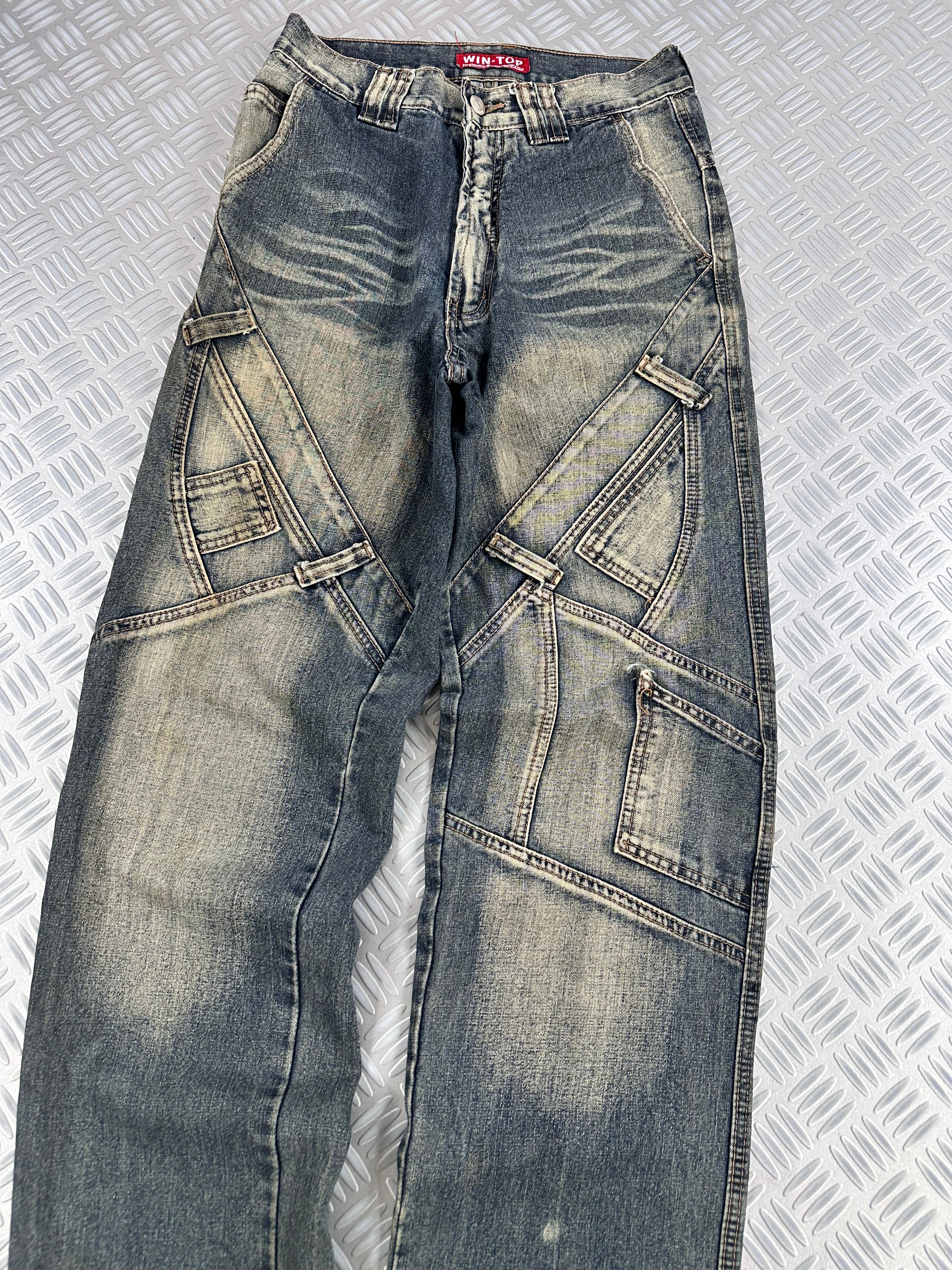 2000's y2k jeans japanese faded (XS)