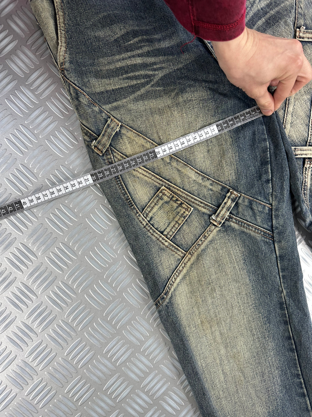 2000's y2k jeans japanese faded (XS)