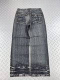 Baggy jeans vintage stone washed y2k styele (L)