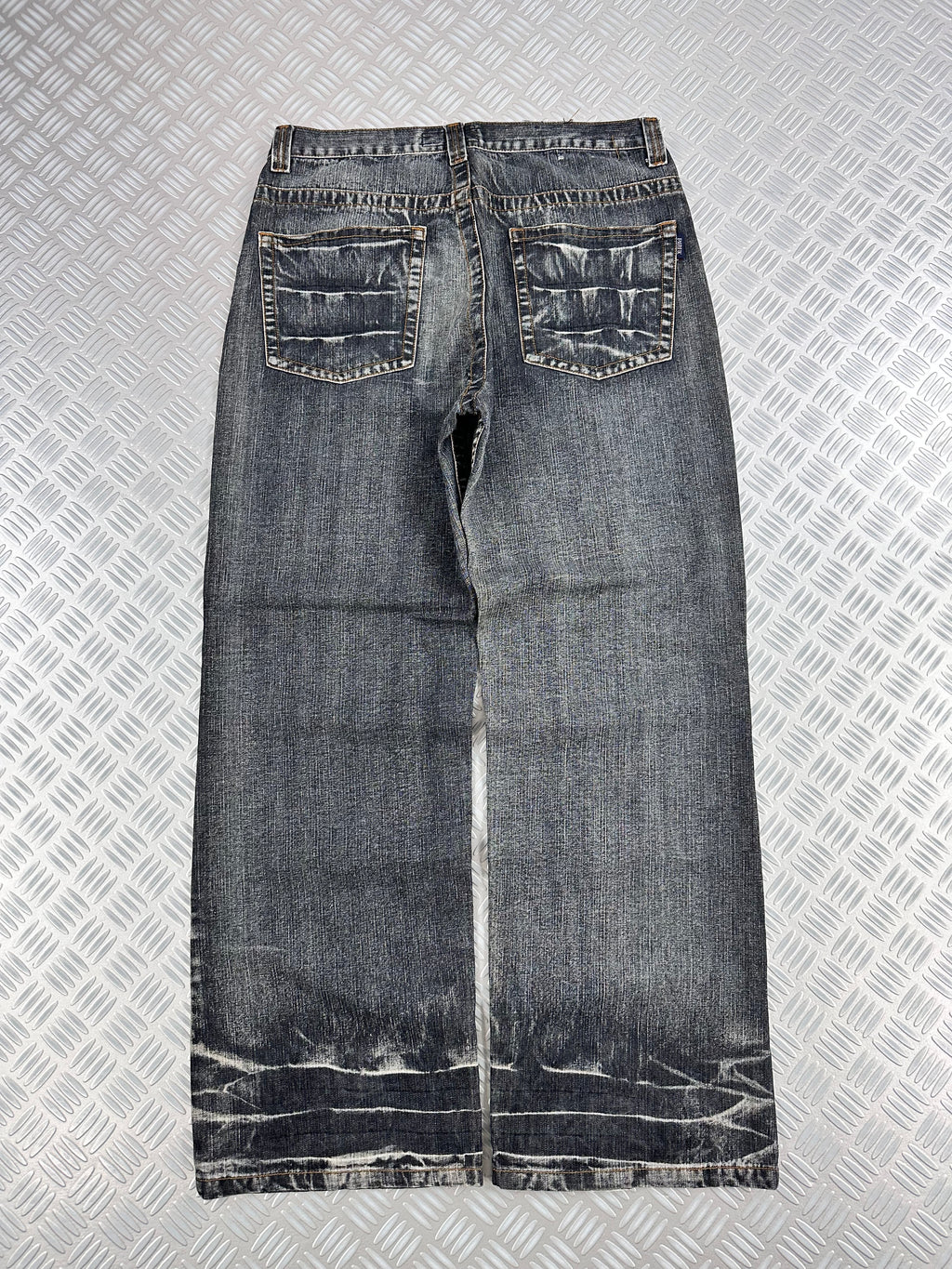 Baggy jeans vintage stone washed y2k styele (L)