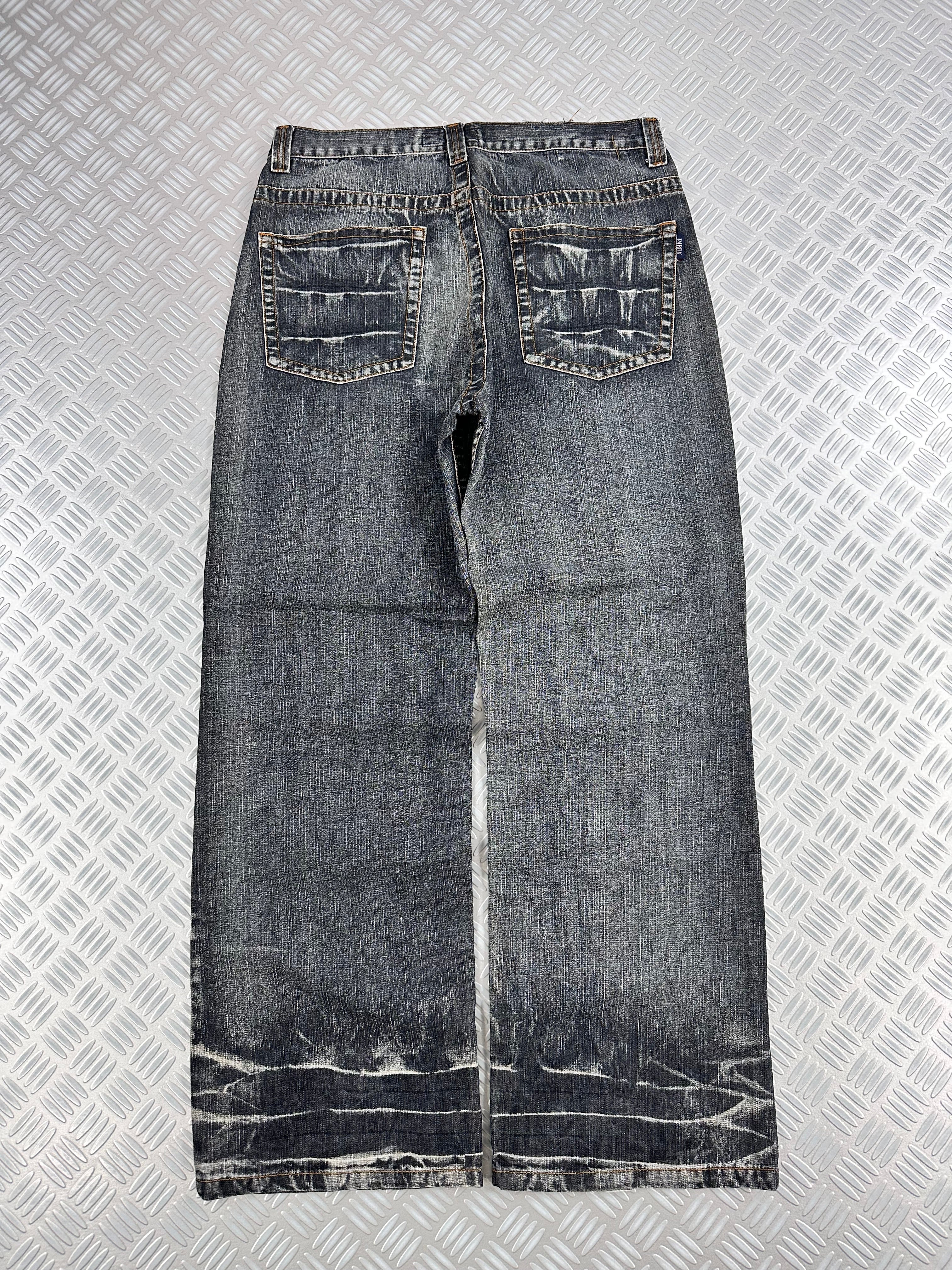 Baggy jeans vintage stone washed y2k styele (L)