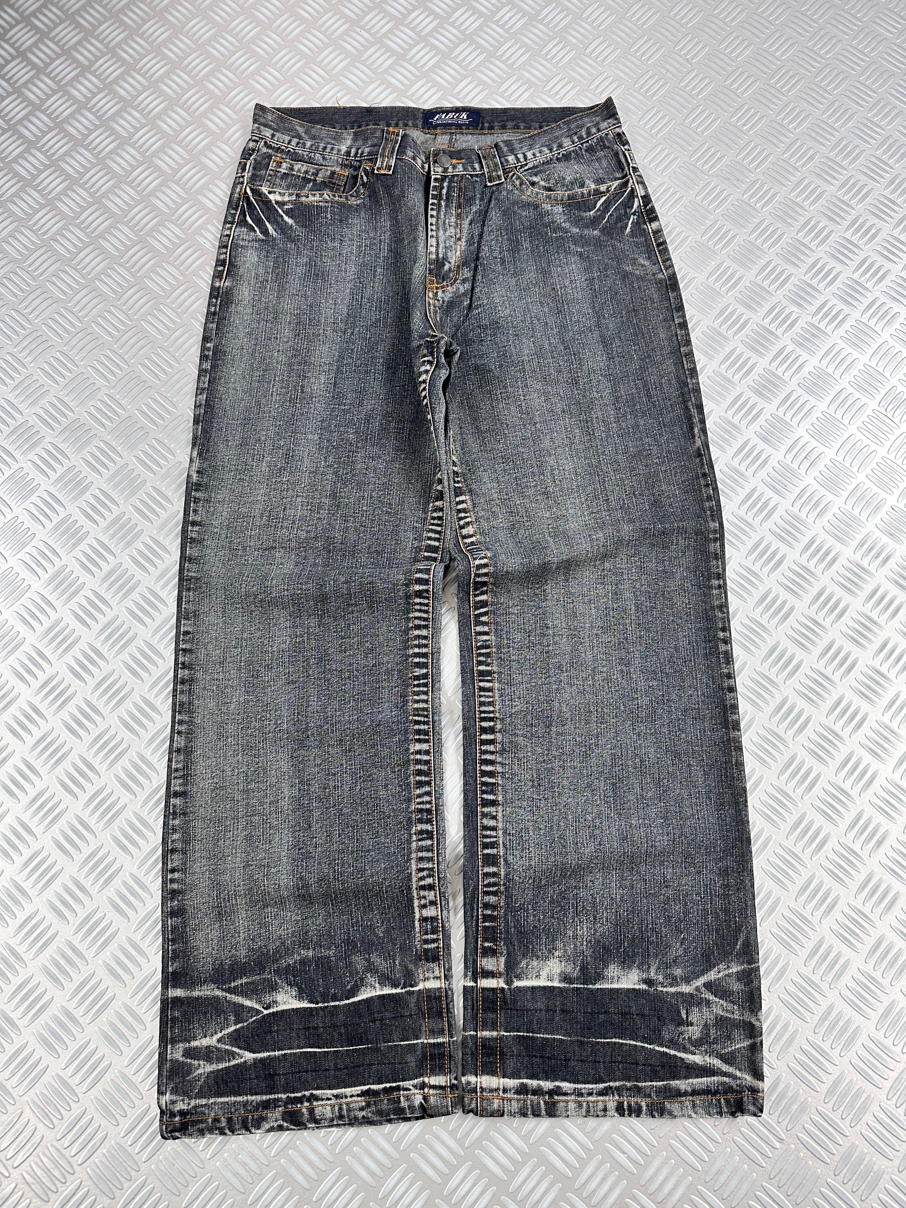 Baggy jeans vintage stone washed y2k styele (L)