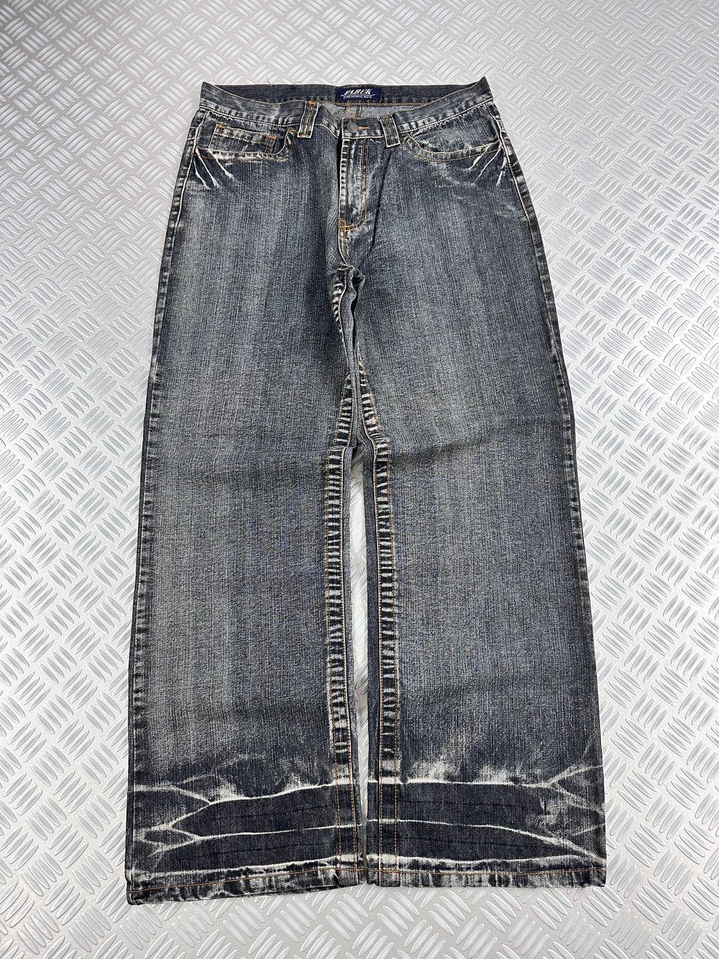 Baggy jeans vintage stone washed y2k styele (L)