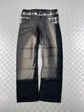 Double waist japanese faded jeans y2k (L)