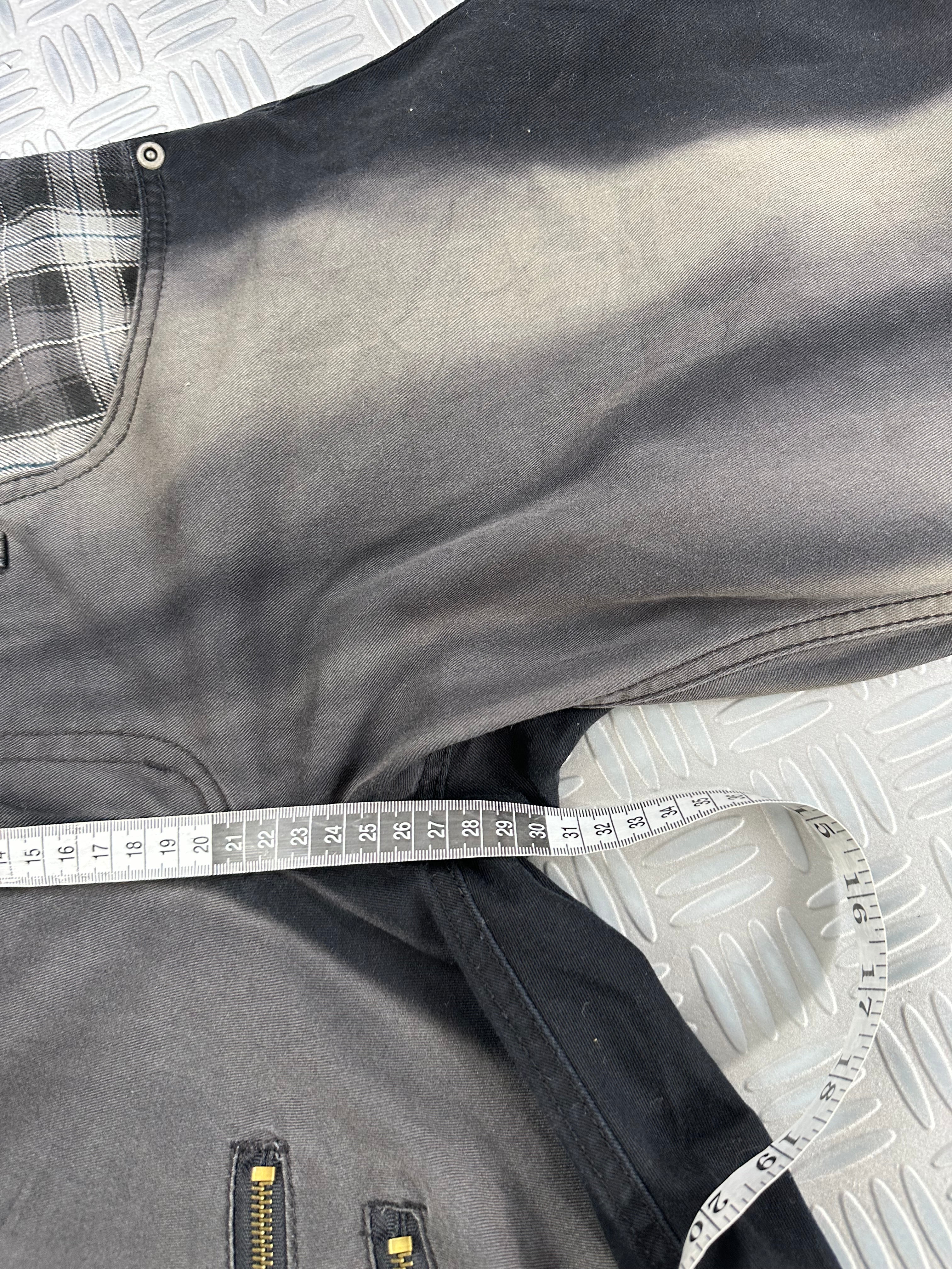 Double waist japanese faded jeans y2k (L)