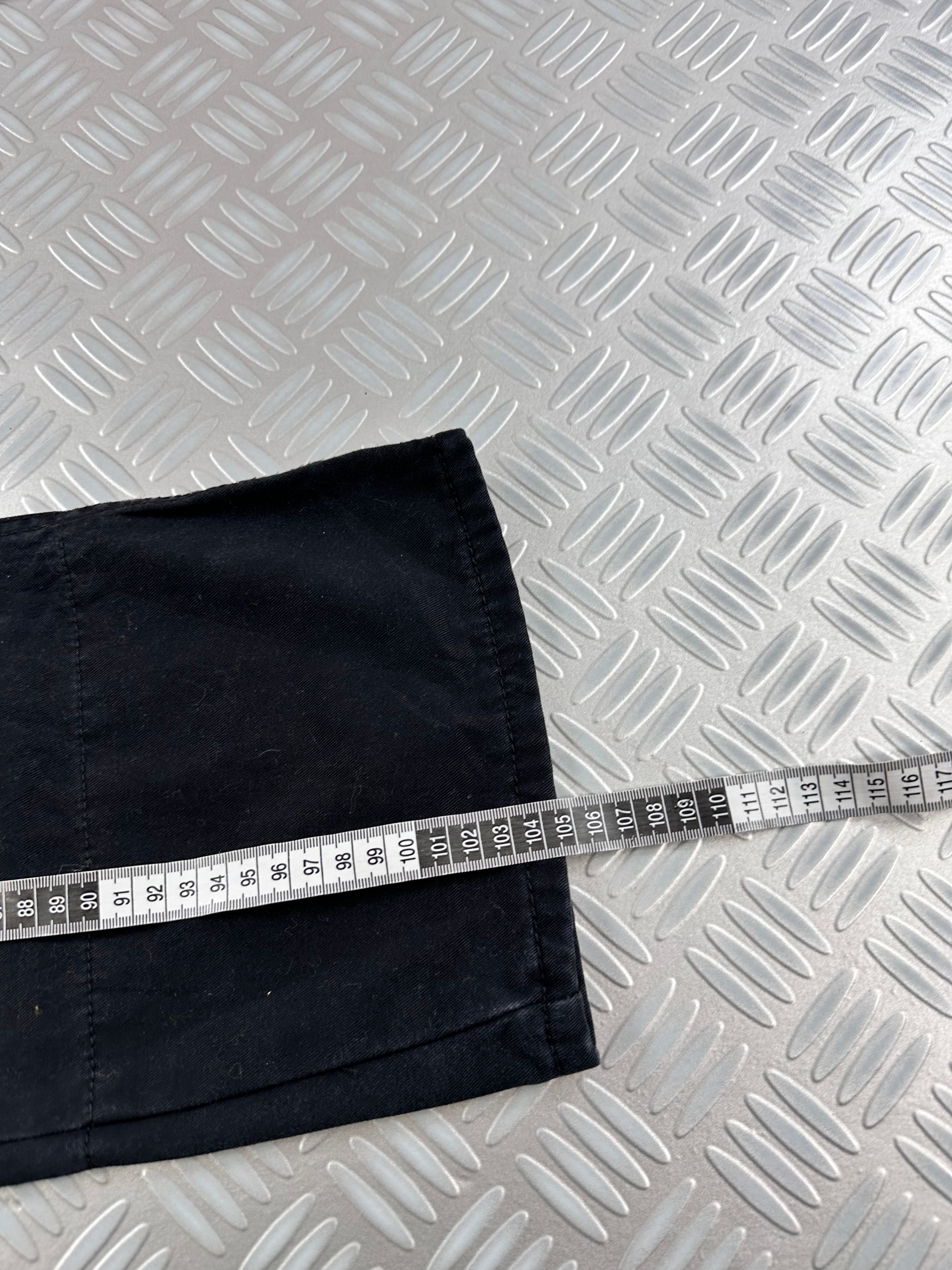 Double waist japanese faded jeans y2k (L)