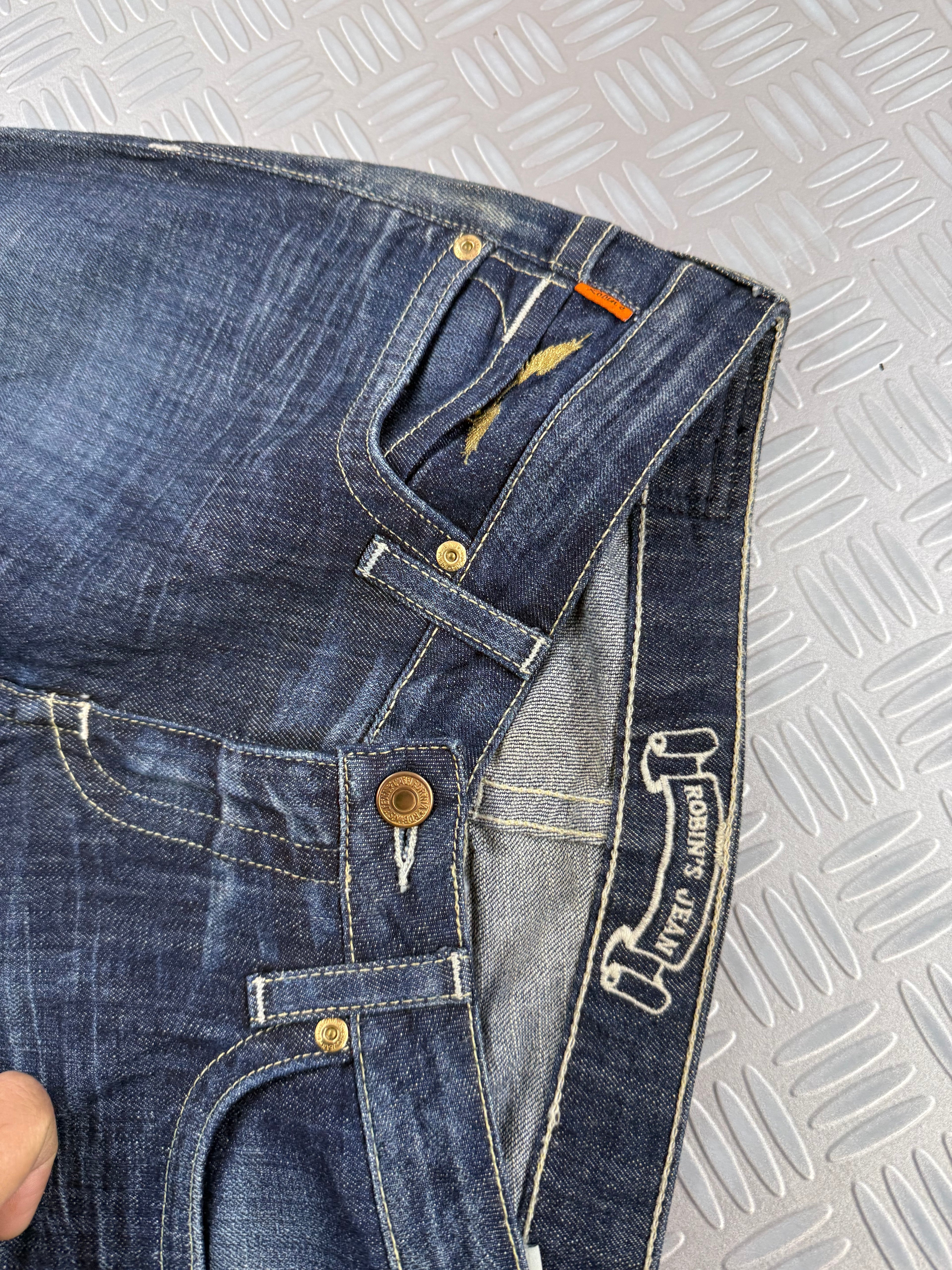vintage robin's jeans flared low rise 2000's (XS)