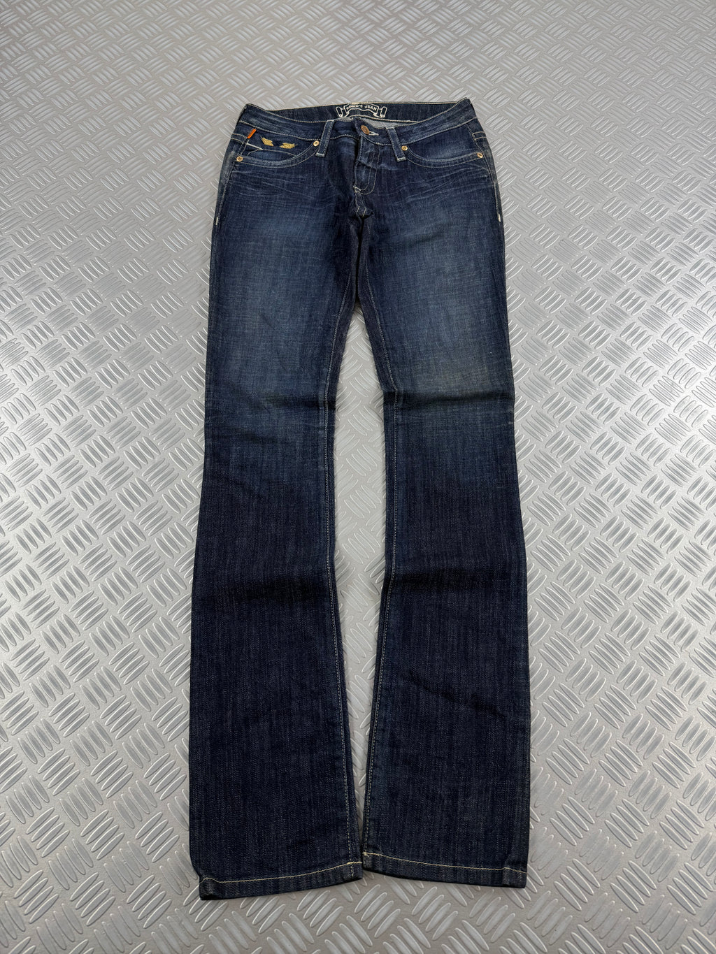 vintage robin's jeans flared low rise 2000's (XS)