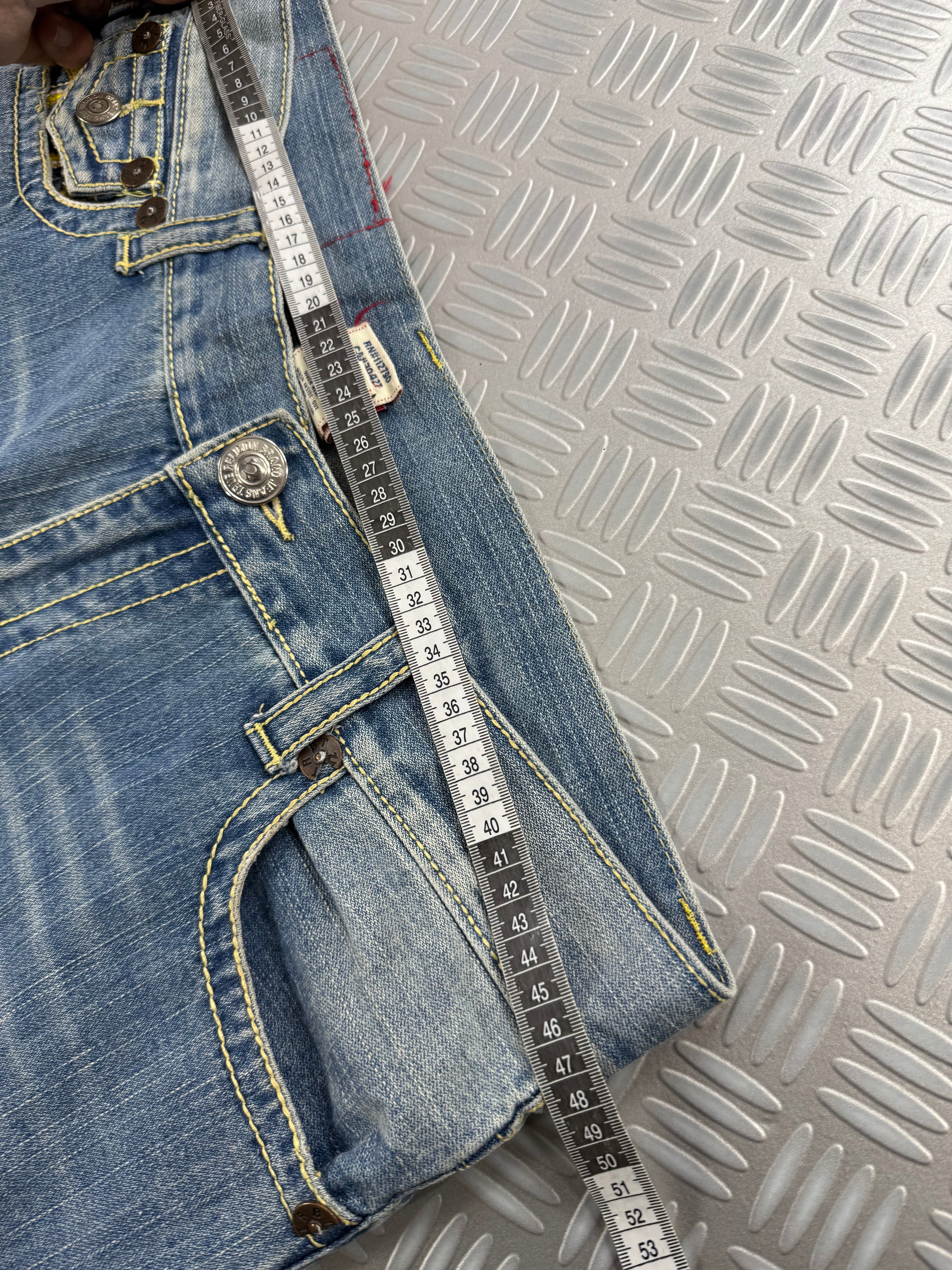 vintage true religión jeans rainbow joey (XL)