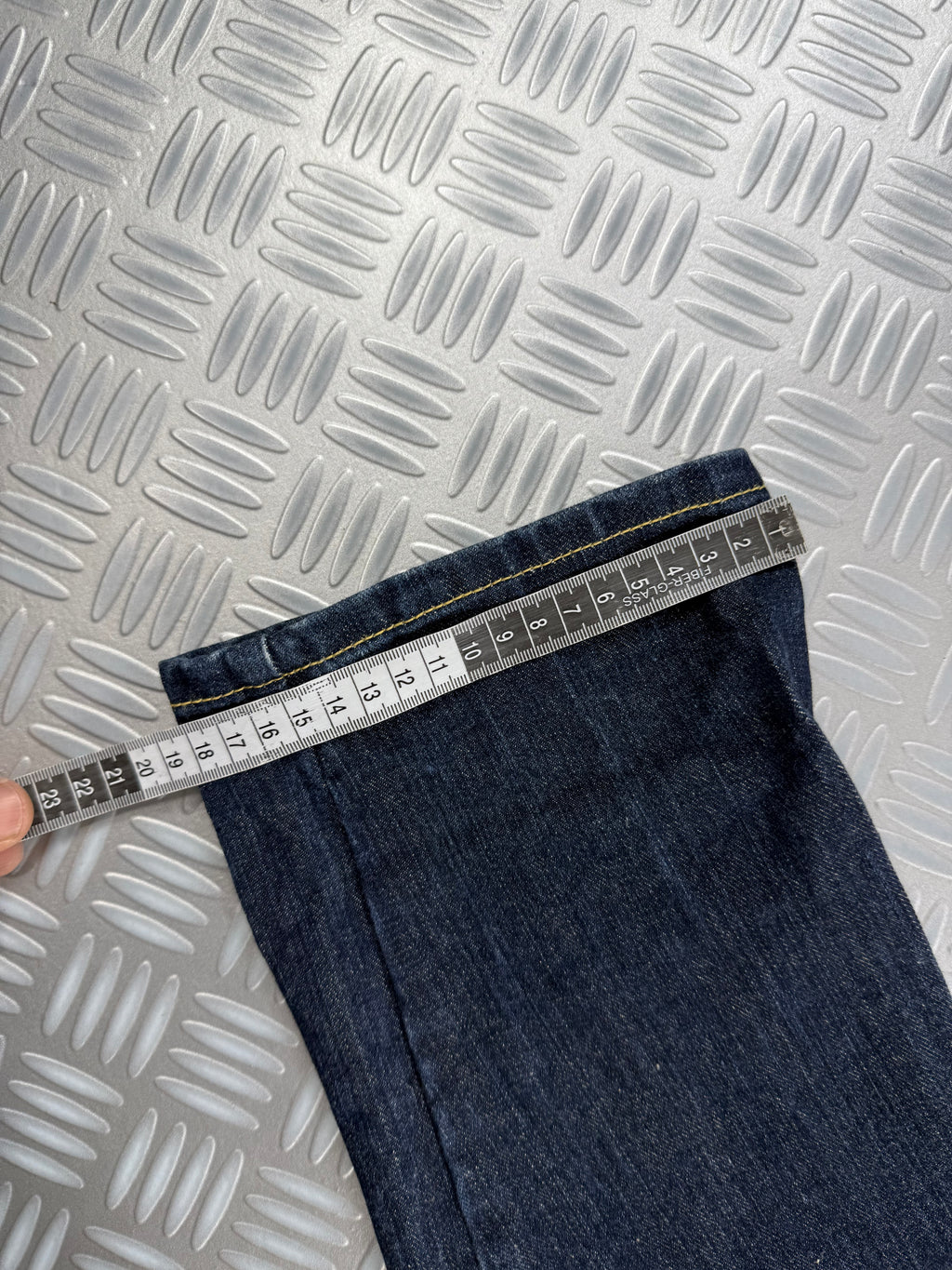 Japanese double waist jeans vintage (M)