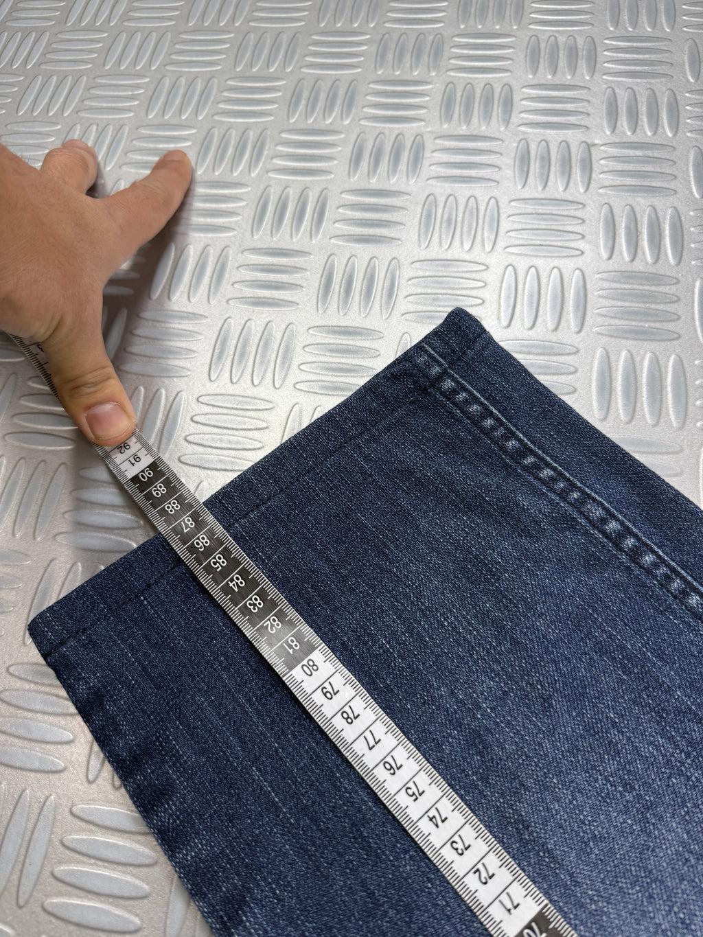 vintage baggy embroidered jeans 2000's (S)