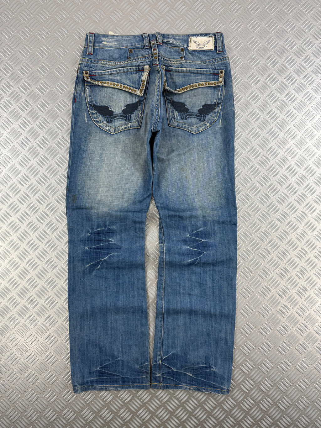 vintage bootcut robin's jeans vintage (L)