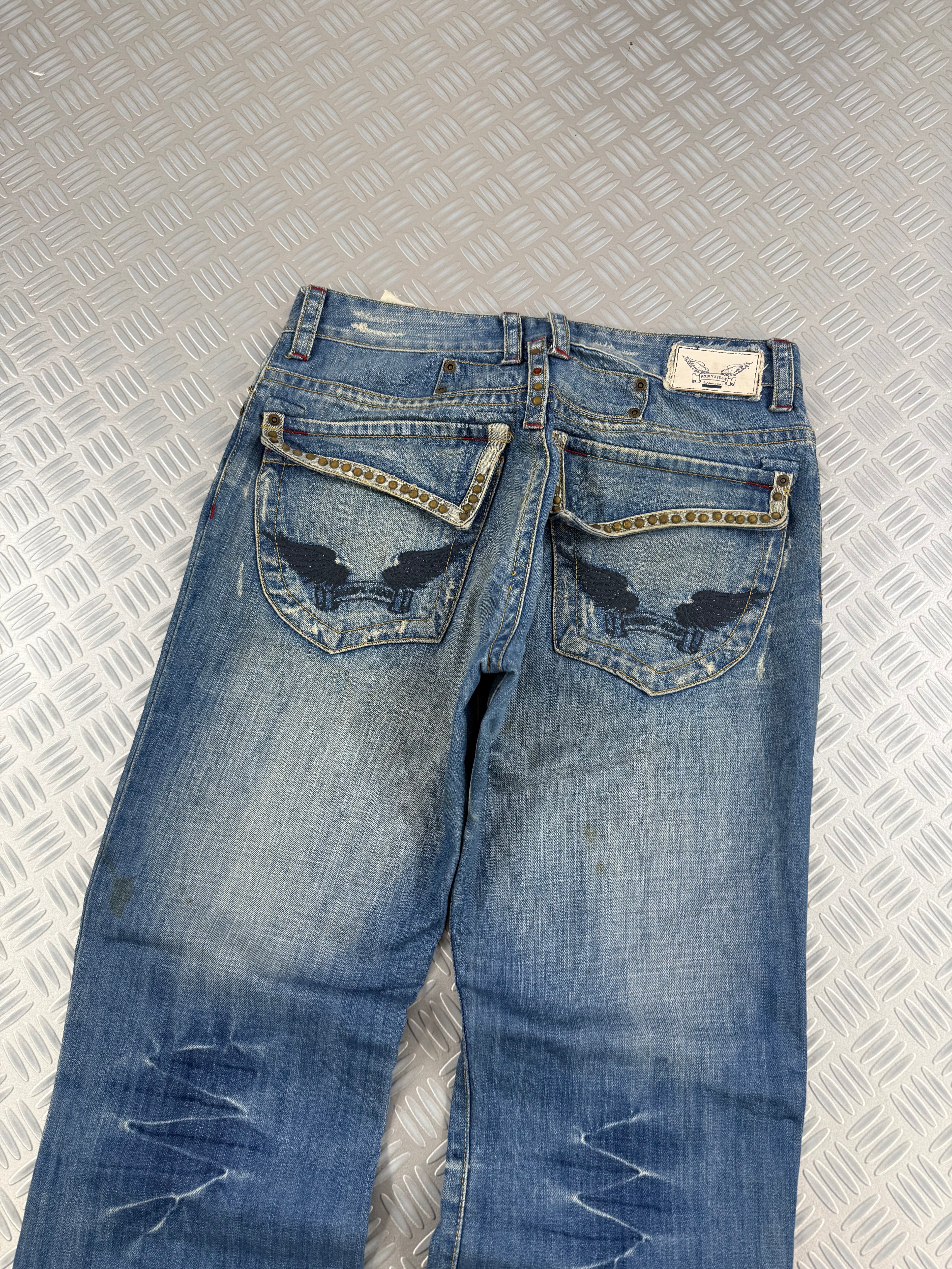 vintage bootcut robin's jeans vintage (L)
