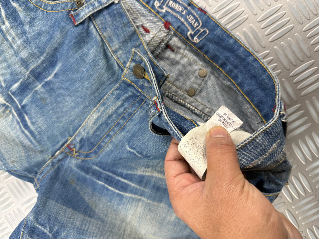 vintage bootcut robin's jeans vintage (L)