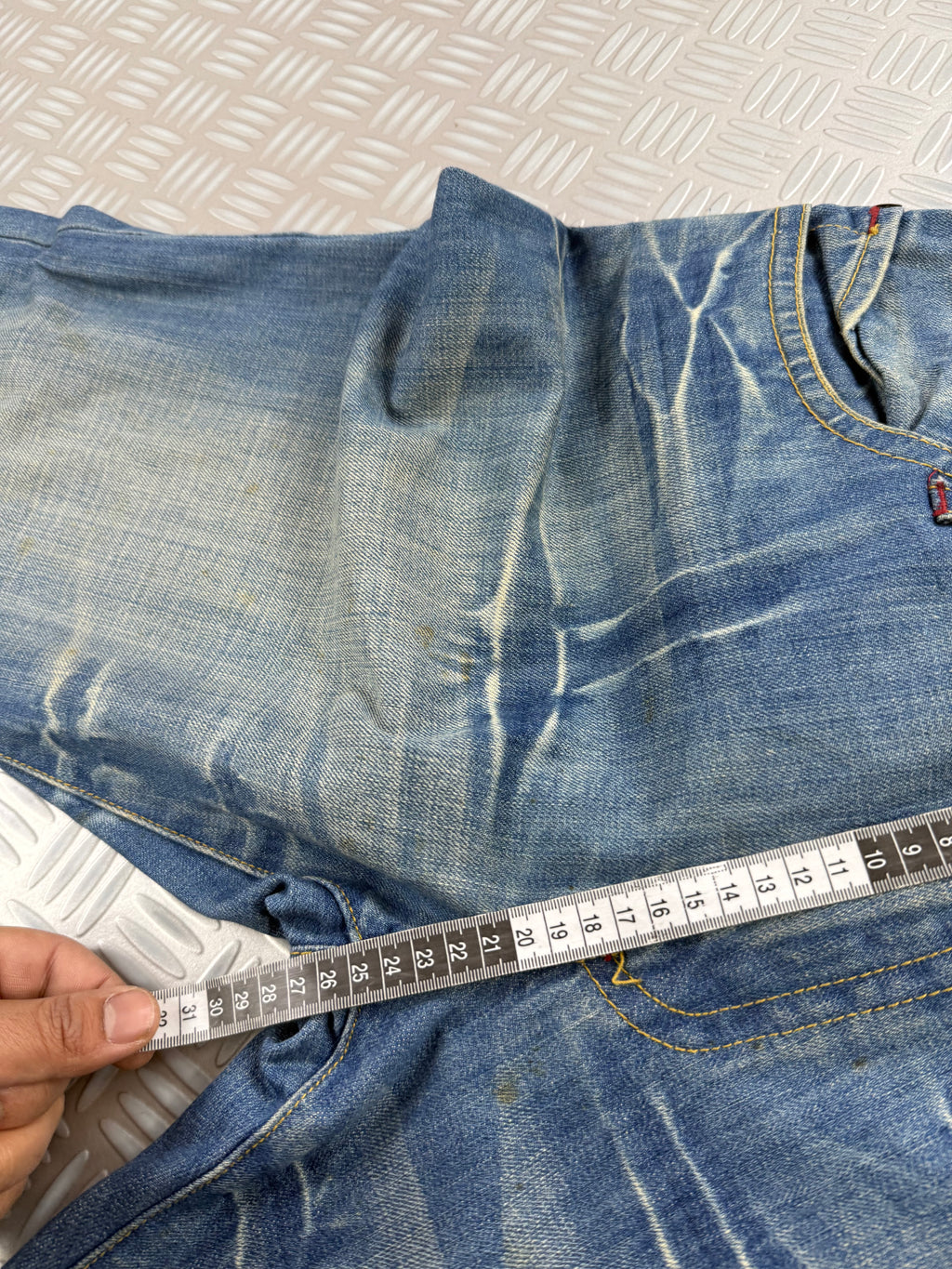 vintage bootcut robin's jeans vintage (L)
