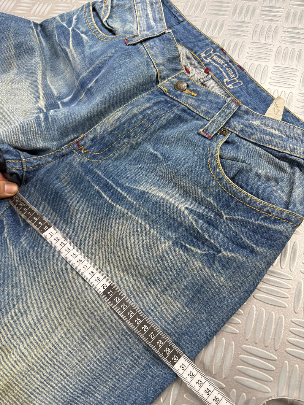 vintage bootcut robin's jeans vintage (L)