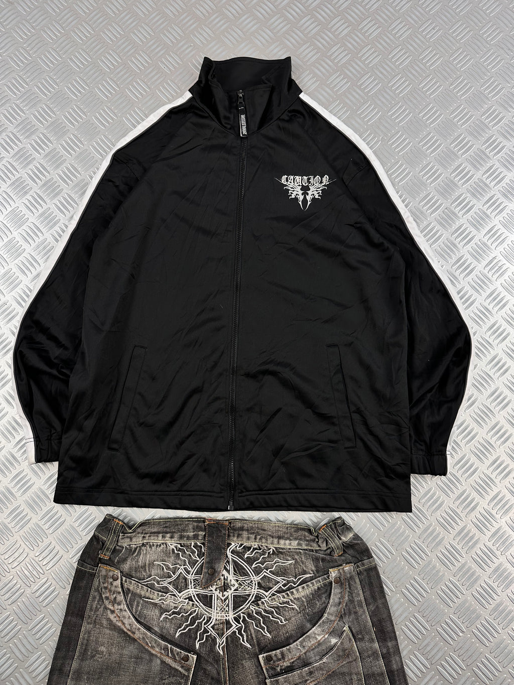 vintage y2k japanese jacket 2000's (L)