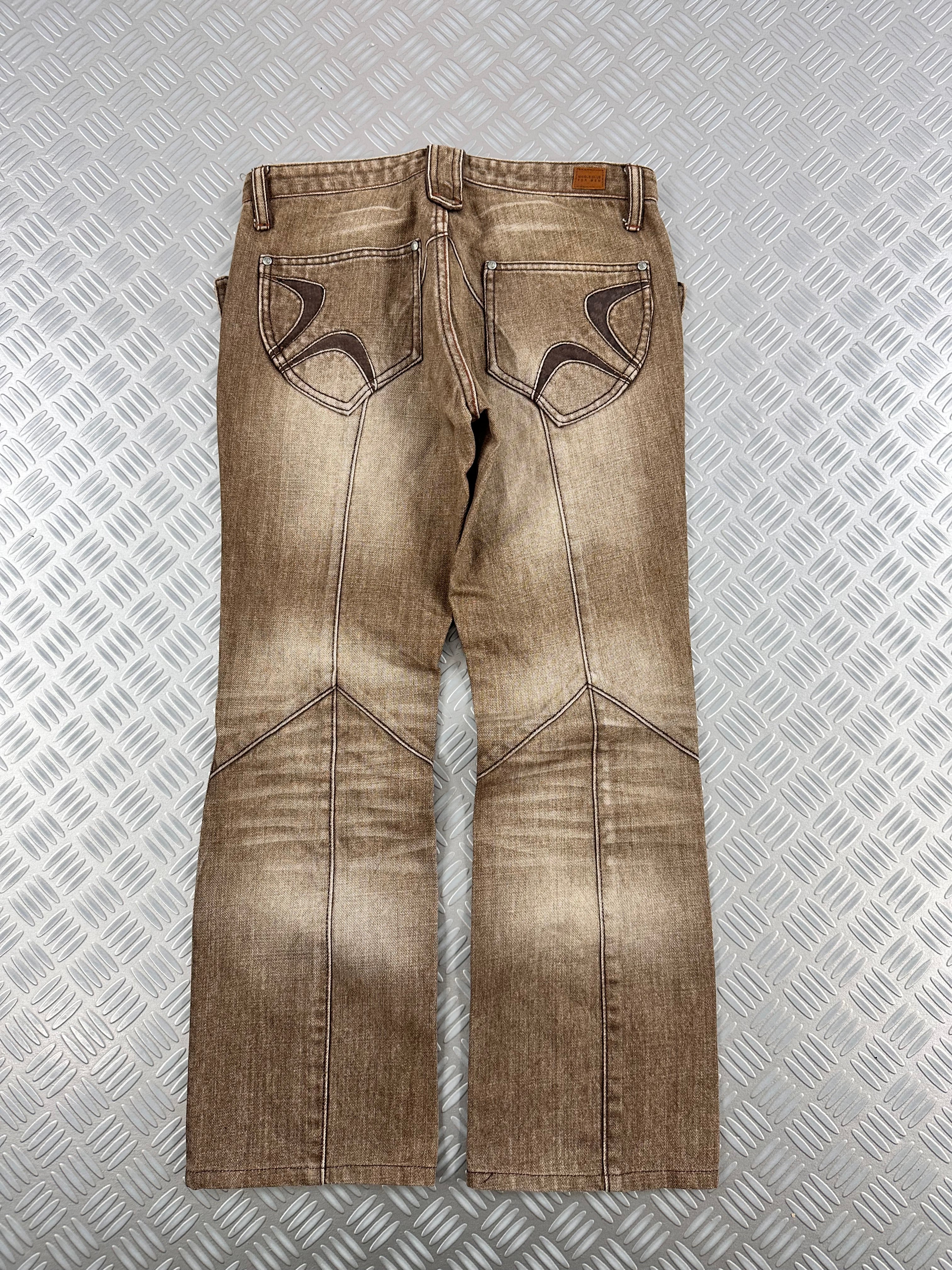 Bootcut japanese y2k jeans 00's (S)