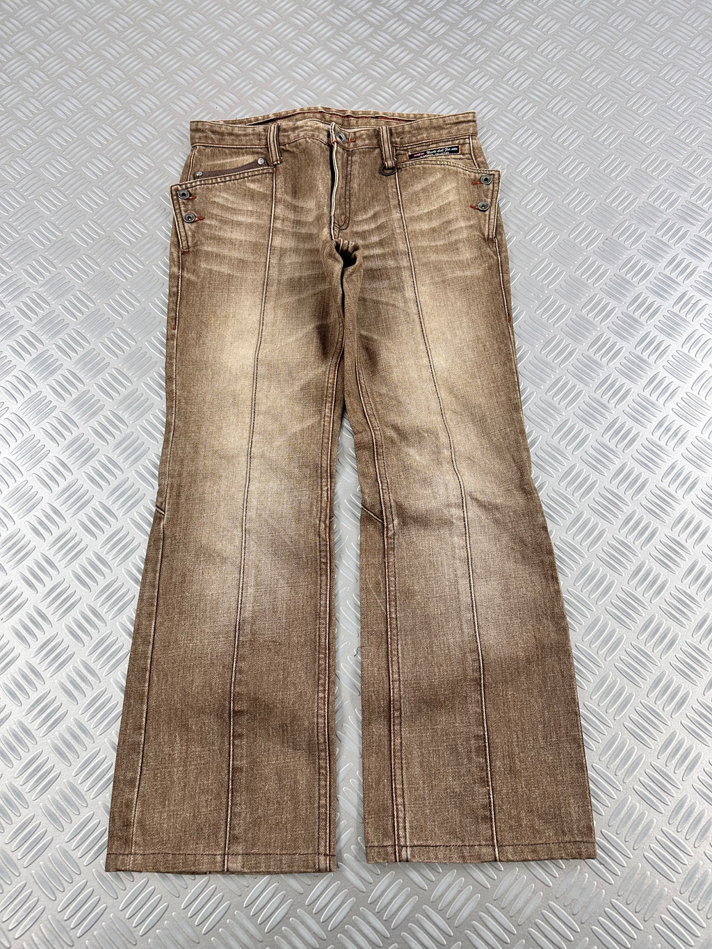 Bootcut japanese y2k jeans 00's (S)
