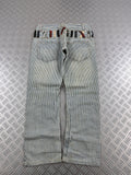 Vintage double waist japanese jeans y2k (L)