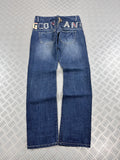 double waist japanes jeans y2k style (M)