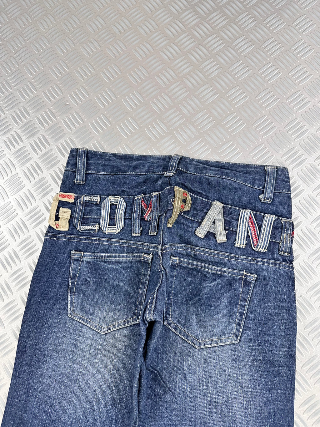 double waist japanes jeans y2k style (M)