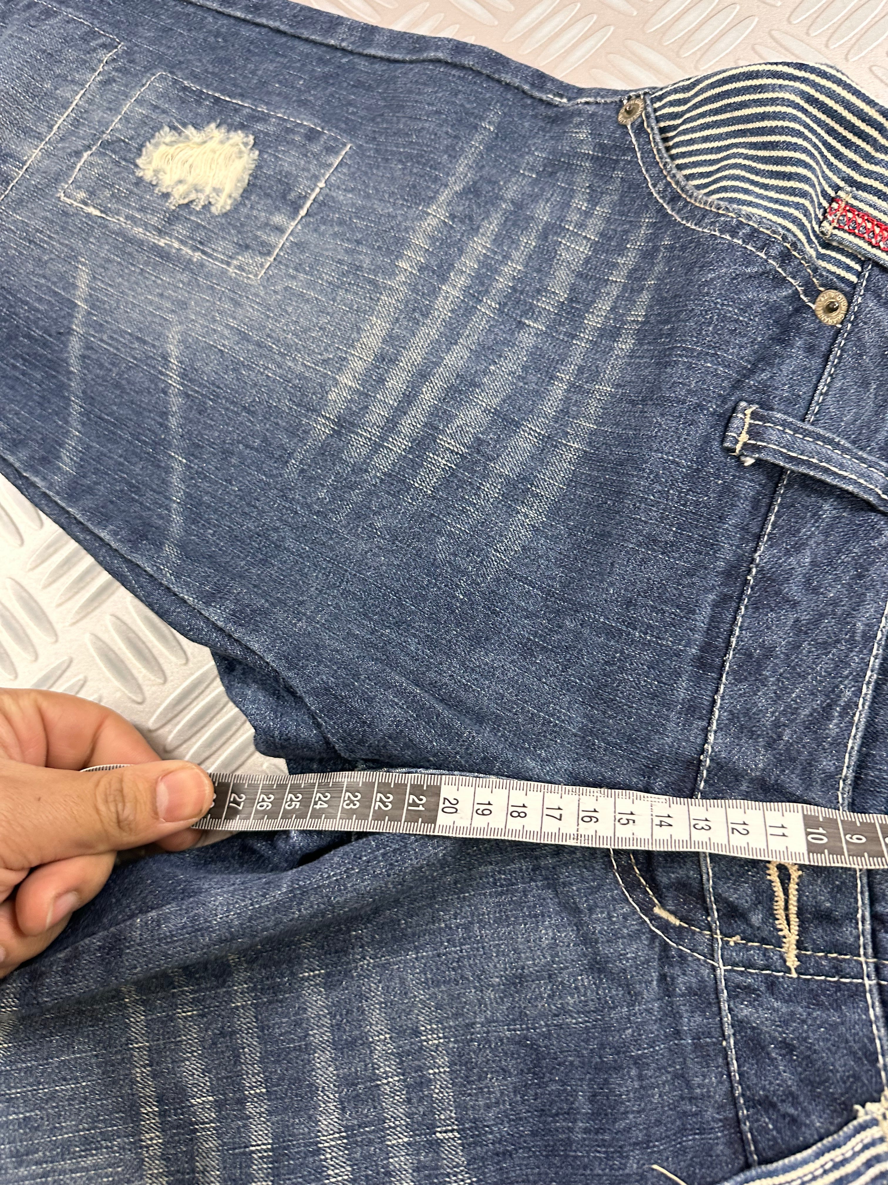 double waist japanes jeans y2k style (M)