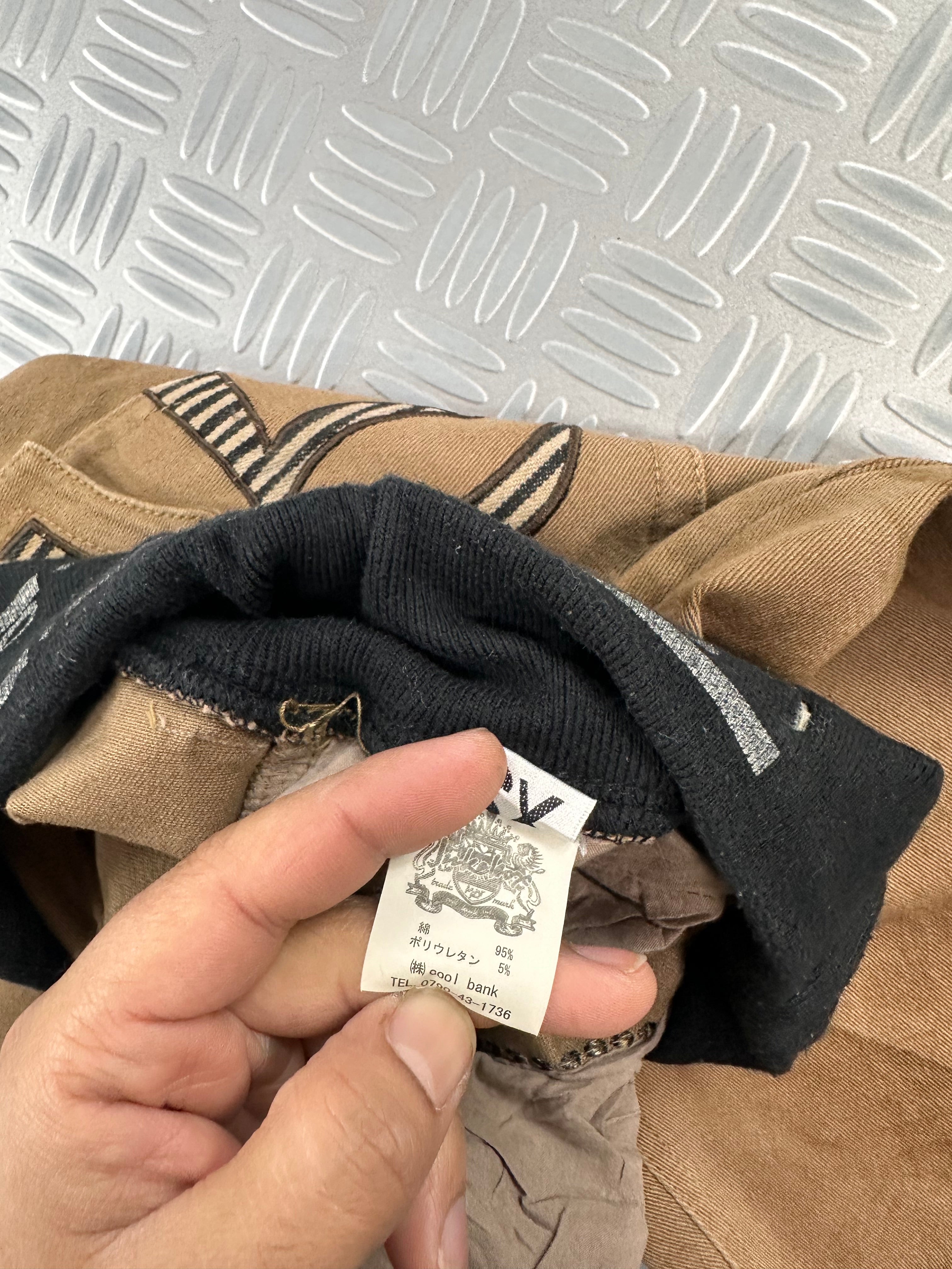 y2k japanese jeans vintage embroidered (XS)