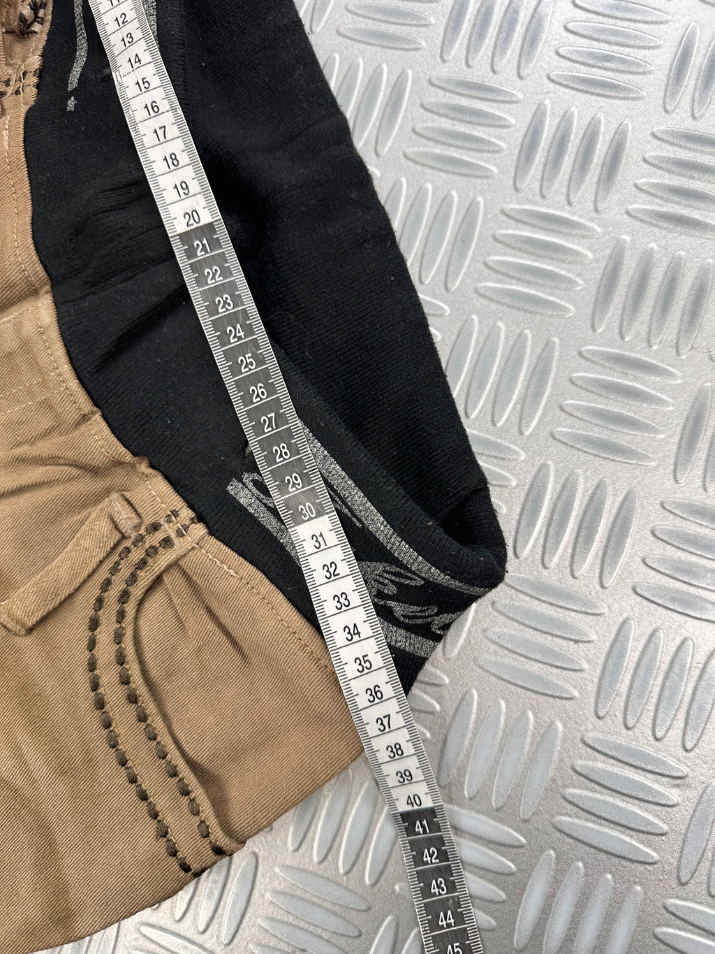 y2k japanese jeans vintage embroidered (XS)