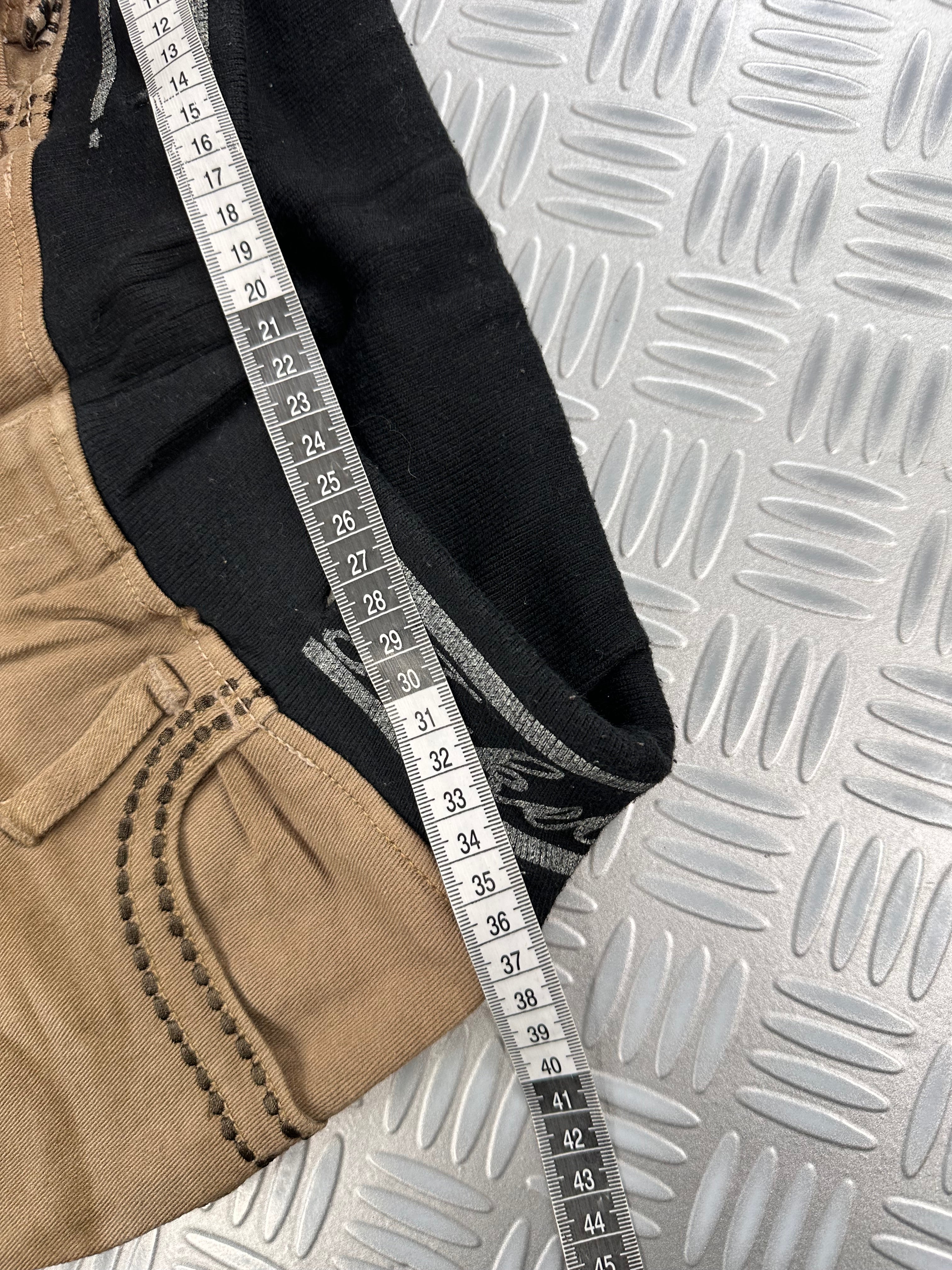 y2k japanese jeans vintage embroidered (XS)