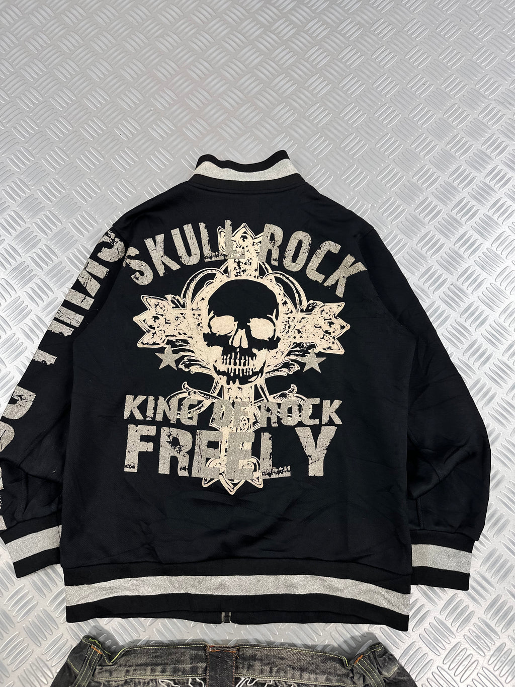japanese graphic jacket vintage y2k (L)