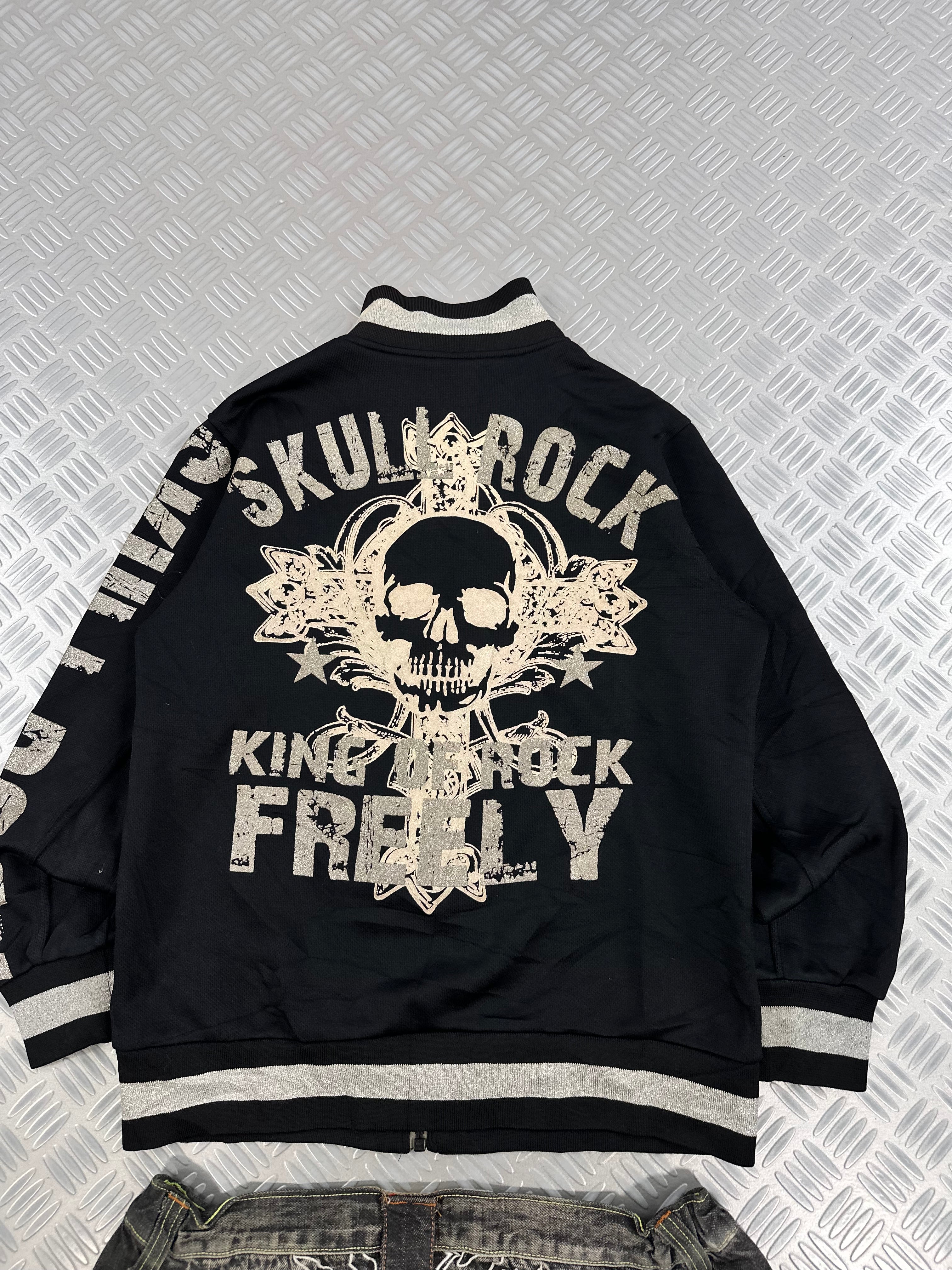 japanese graphic jacket vintage y2k (L)