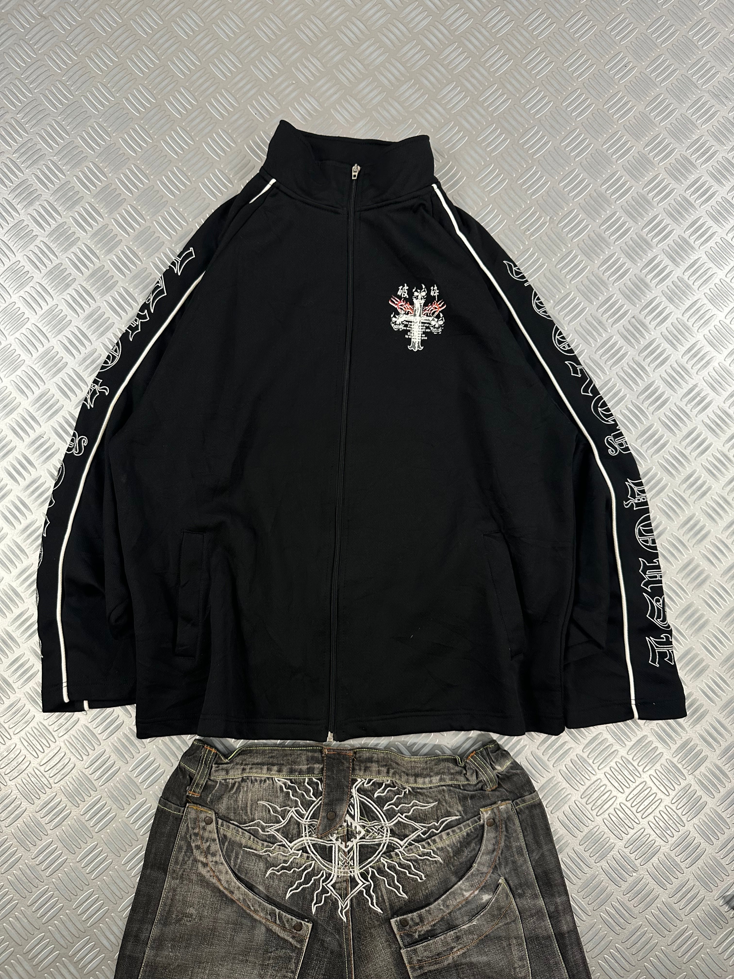 vintage y2k japanese jacket 00's (XXL)