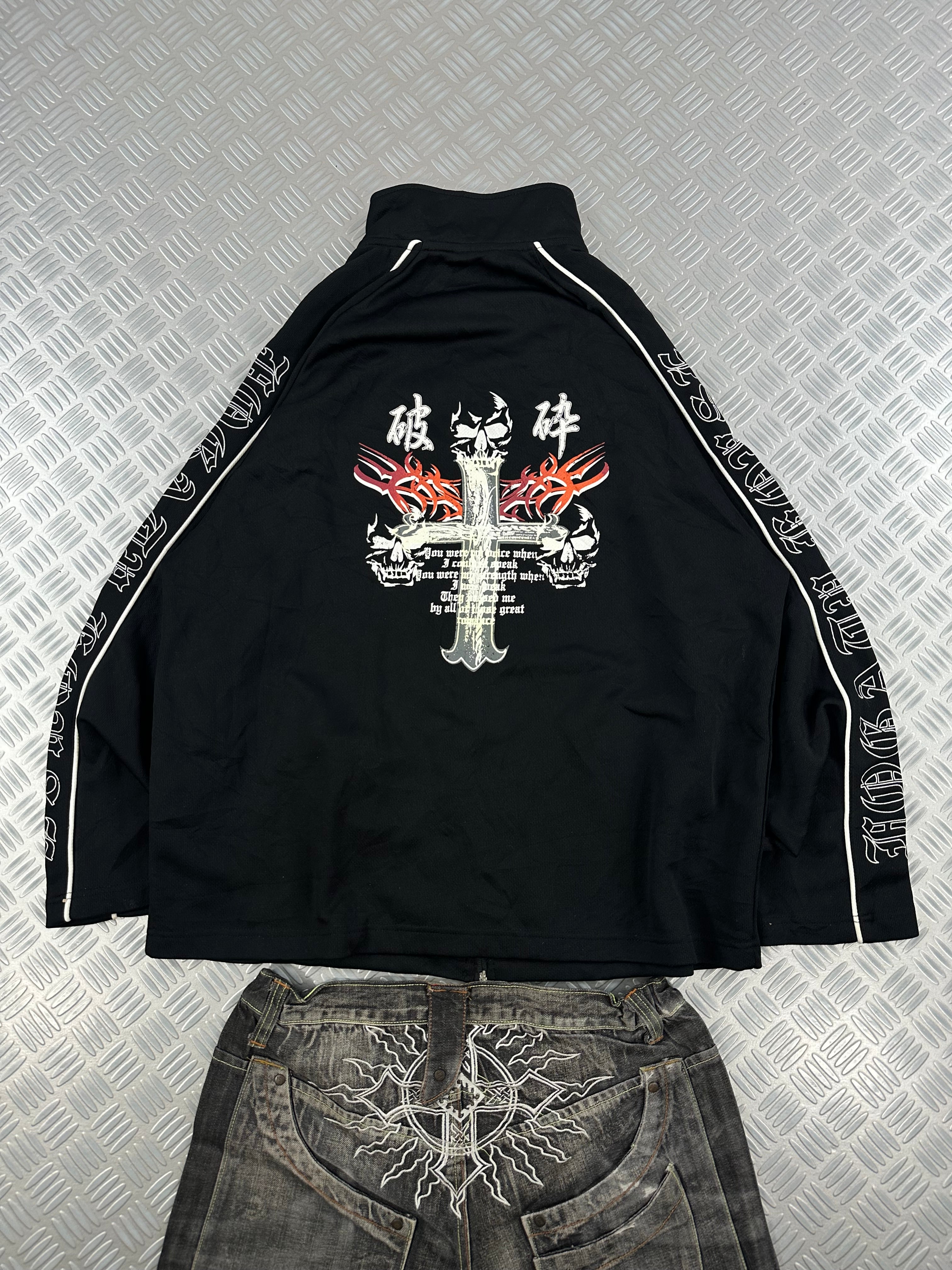 vintage y2k japanese jacket 00's (XXL)