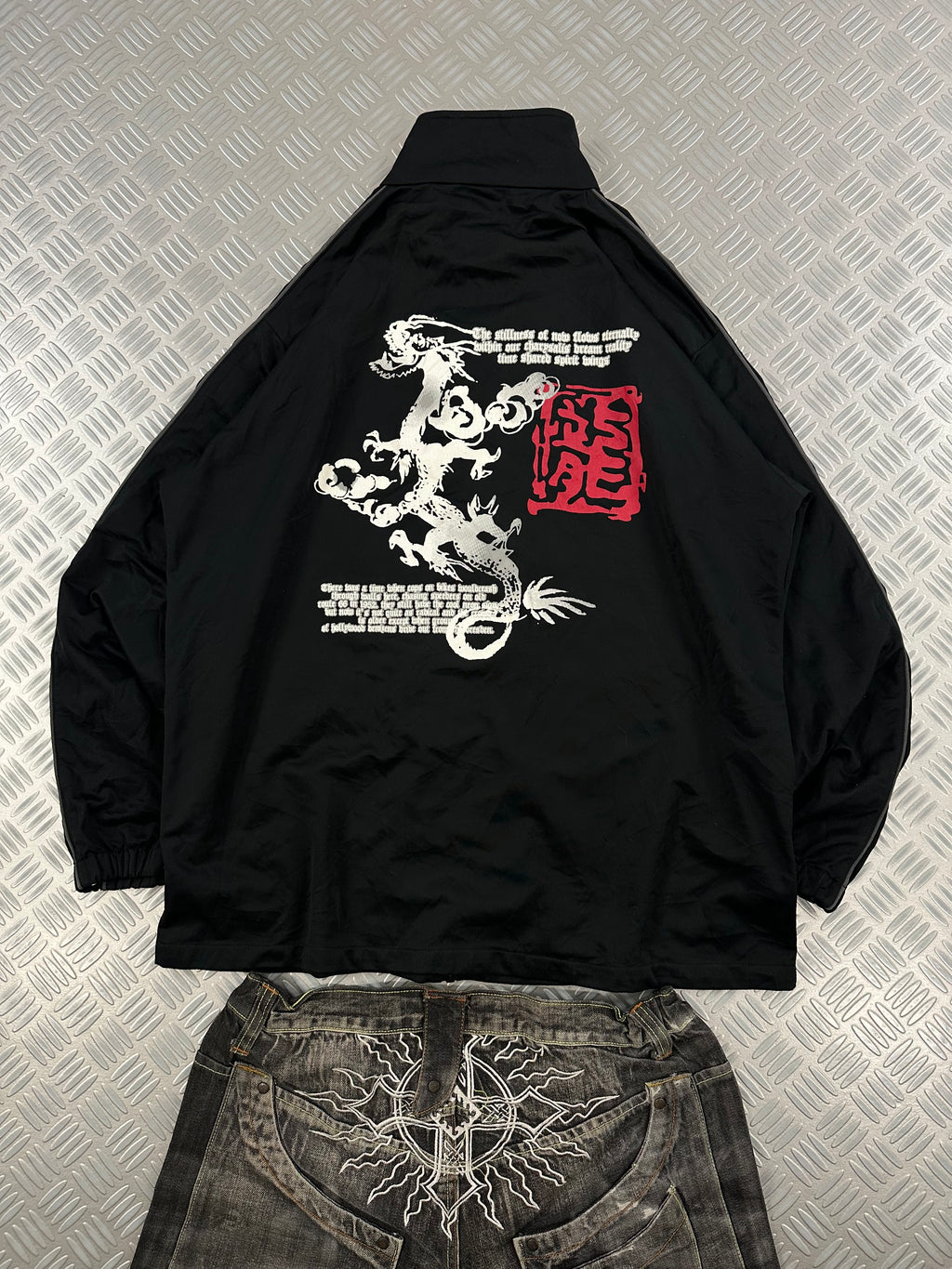 Japanese y2k jacket 00's vintage (L)