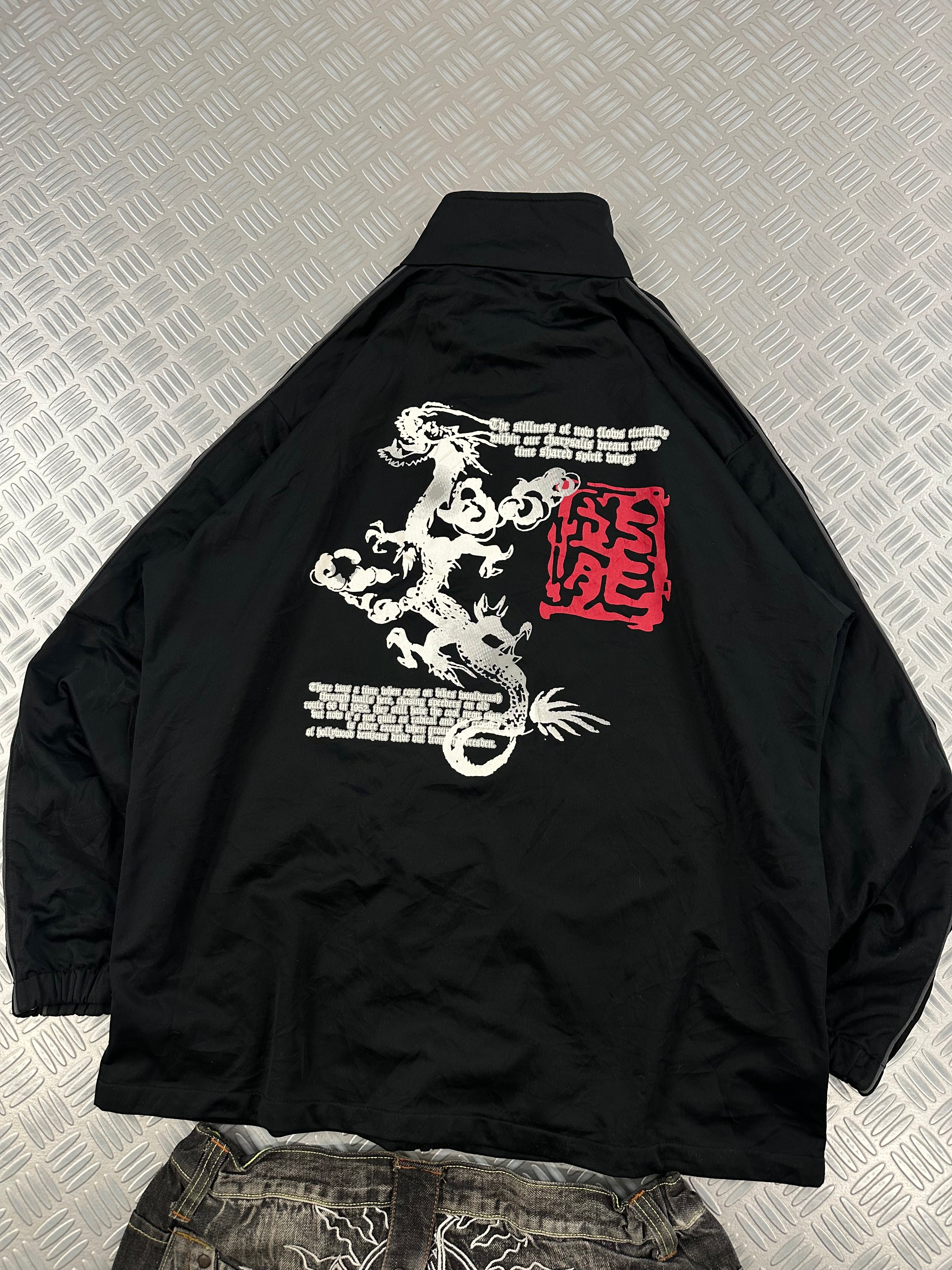 Japanese y2k jacket 00's vintage (L)
