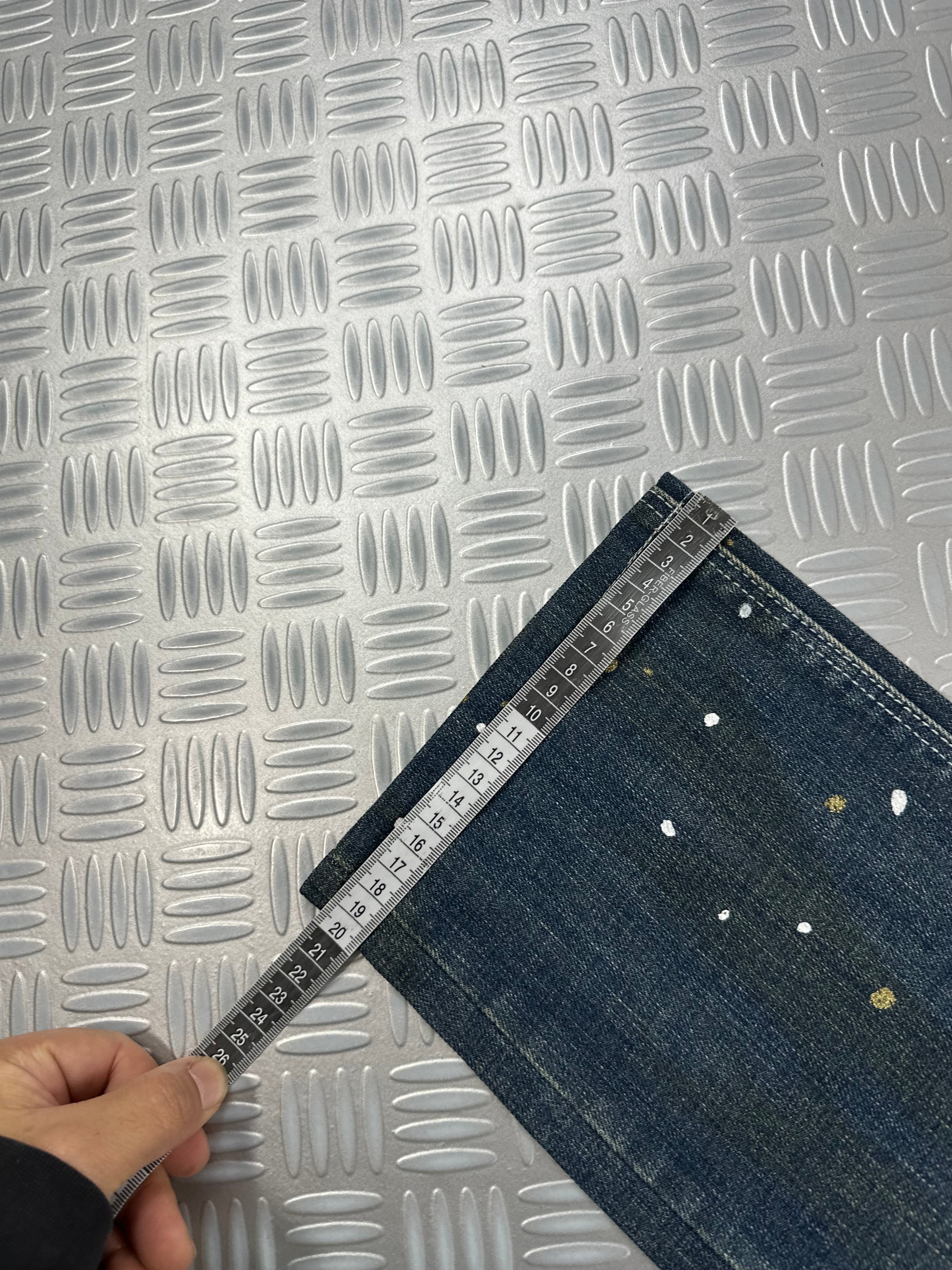 y2k japanese faded jeans 00's (M)