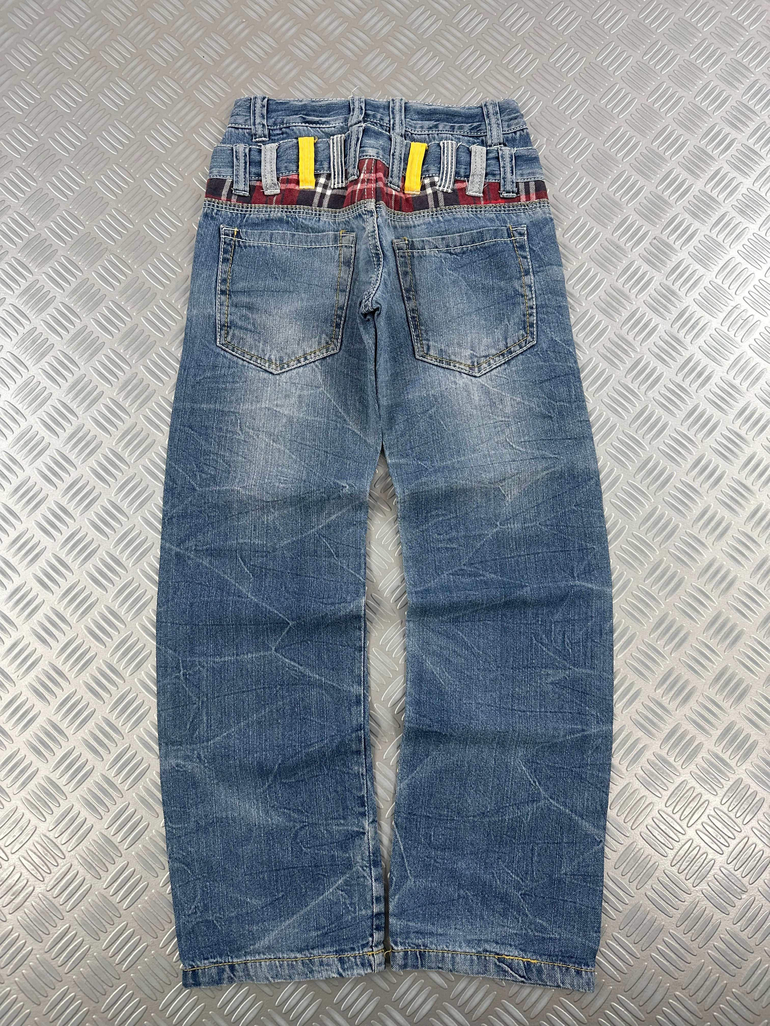 Double waits japanese jeans y2k style 00's (XS)
