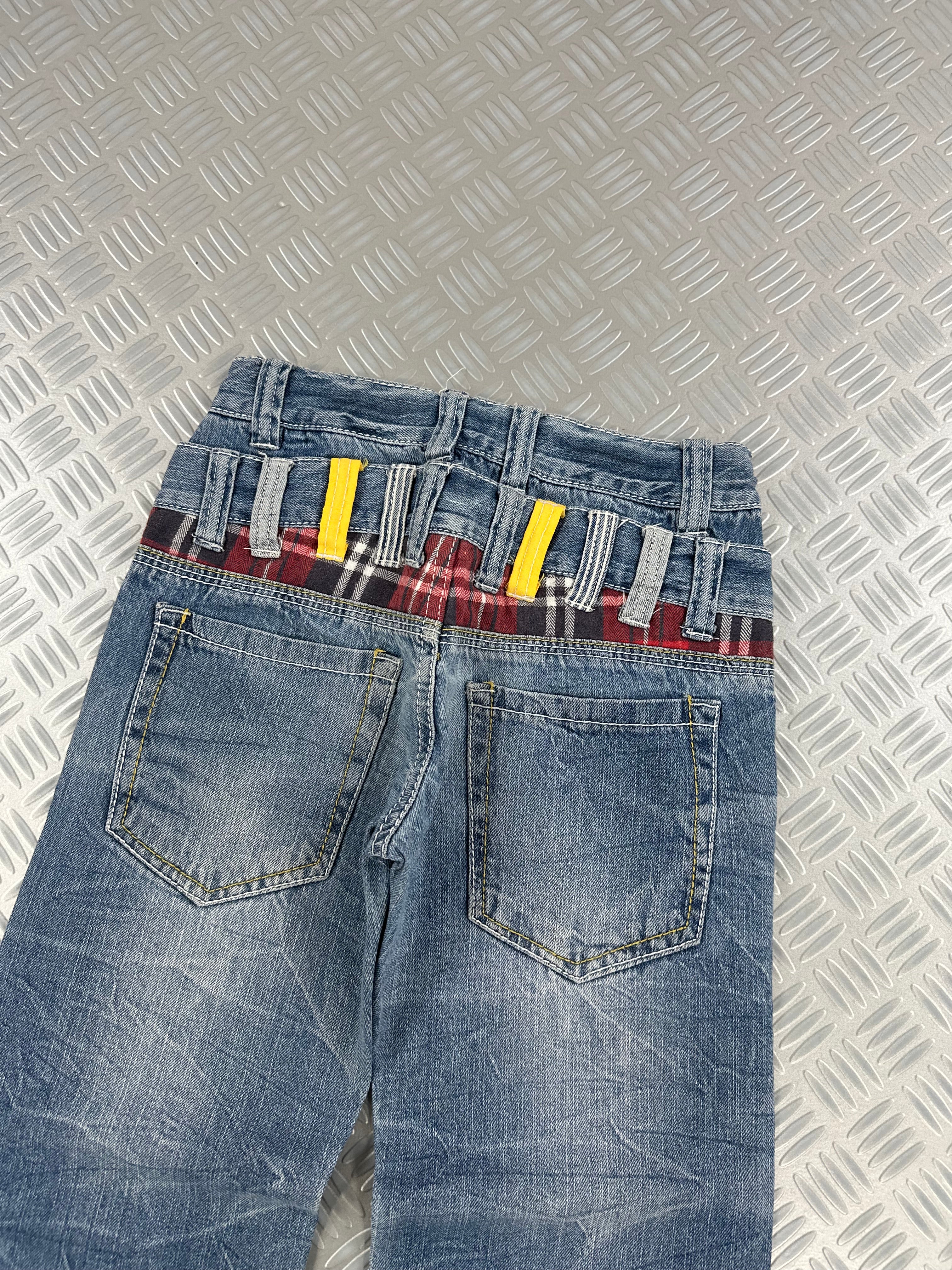 Double waits japanese jeans y2k style 00's (XS)