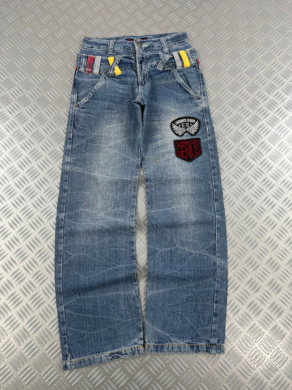 Double waits japanese jeans y2k style 00's (XS)