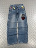 Double waits japanese jeans y2k style 00's (XS)