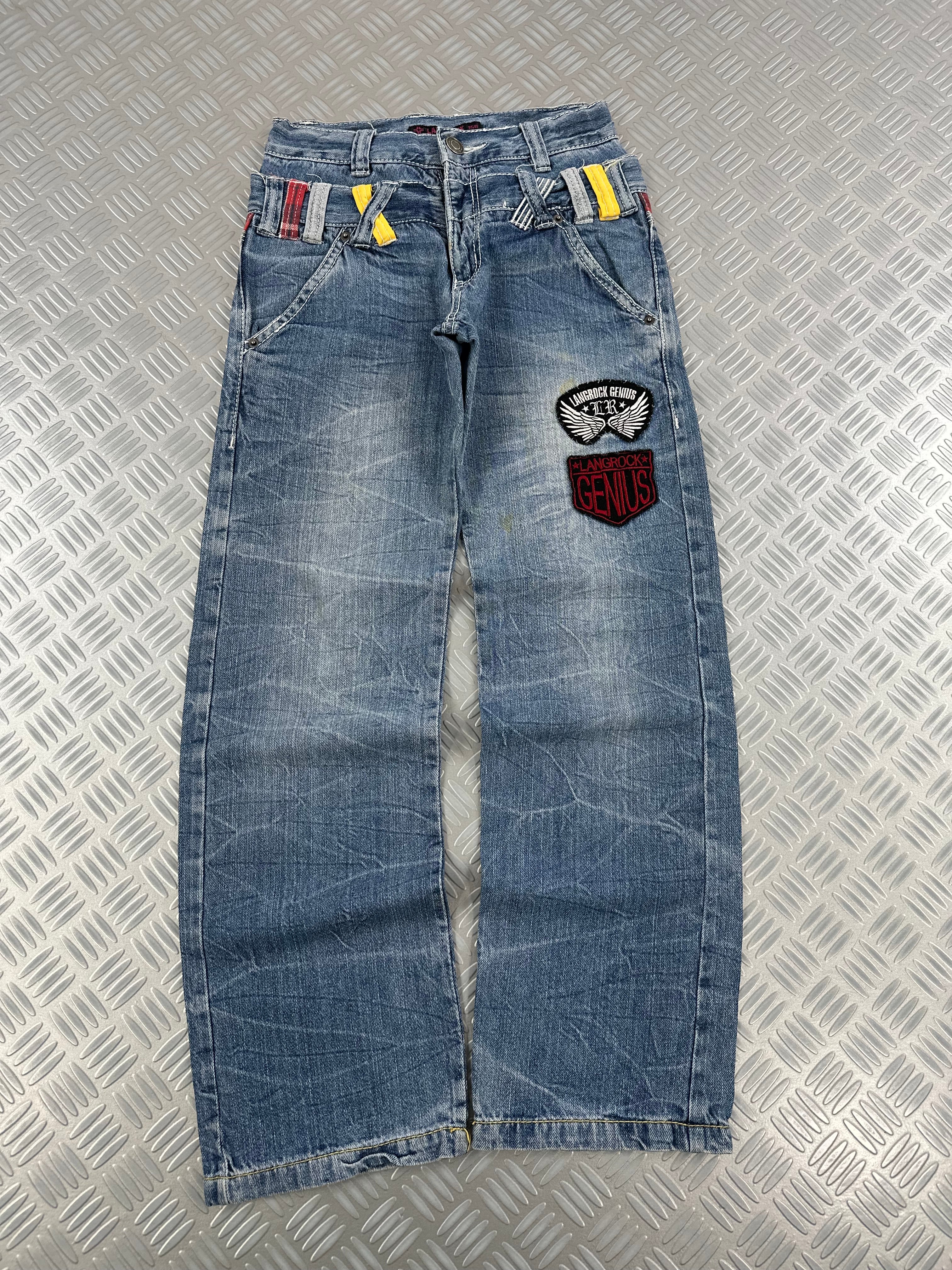 Double waits japanese jeans y2k style 00's (XS)