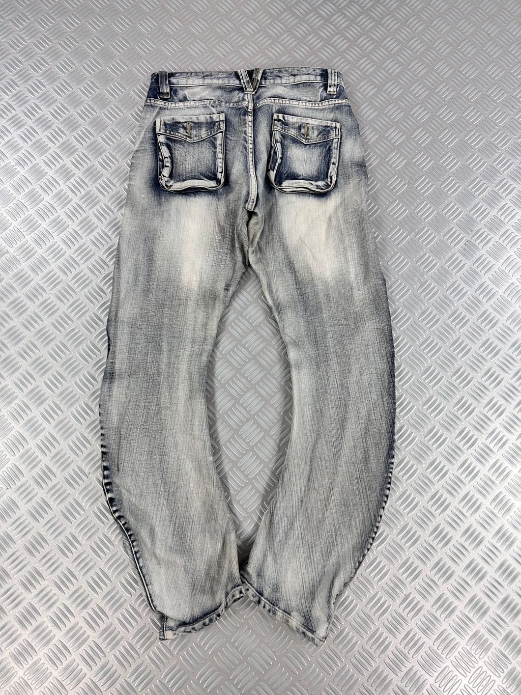 Ppfm y2k jeans vintage faded 00's (M)