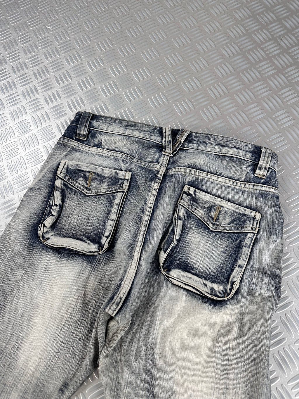 Ppfm y2k jeans vintage faded 00's (M)