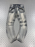 Ppfm y2k jeans vintage faded 00's (M)