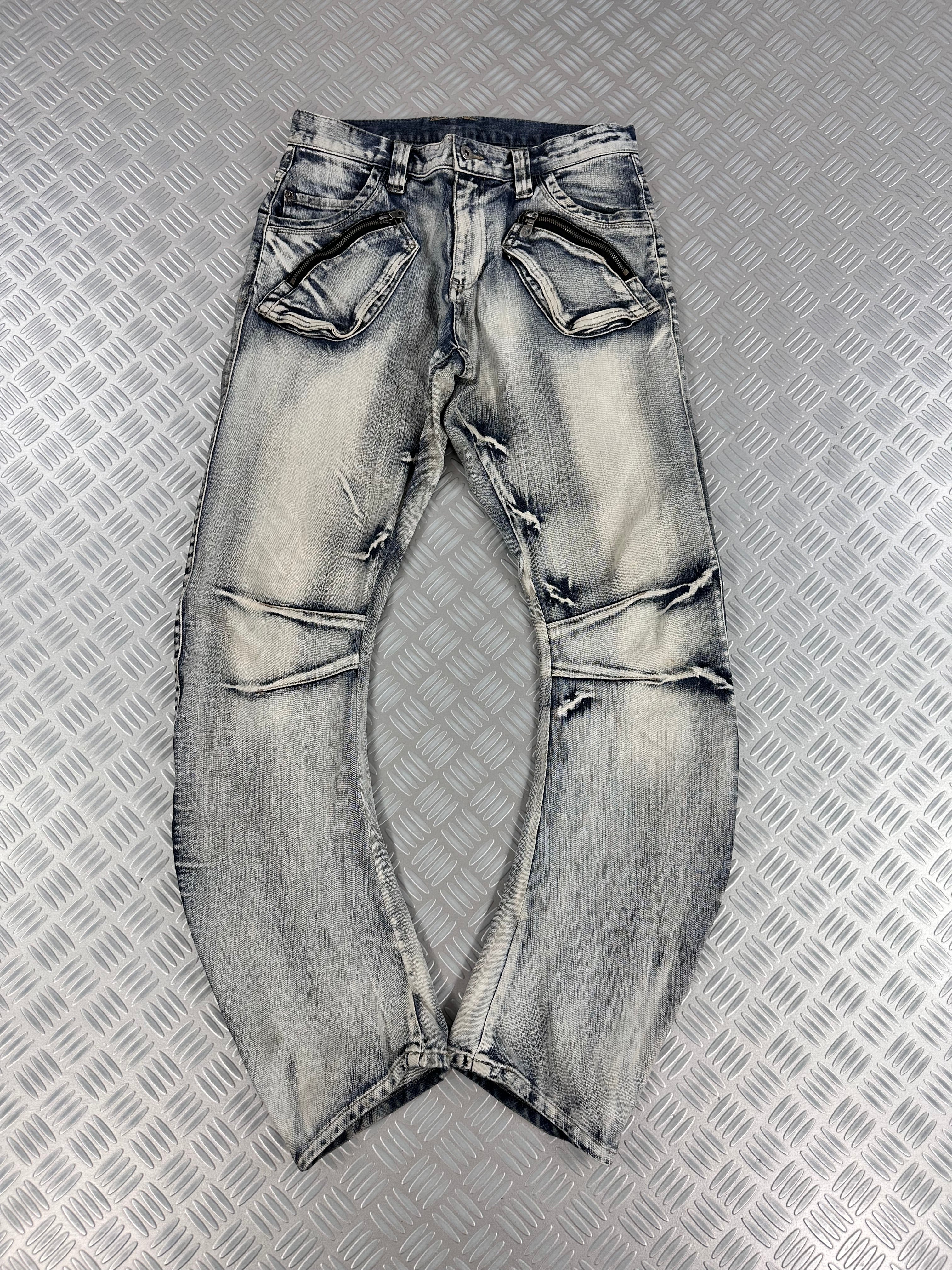 Ppfm y2k jeans vintage faded 00's (M)