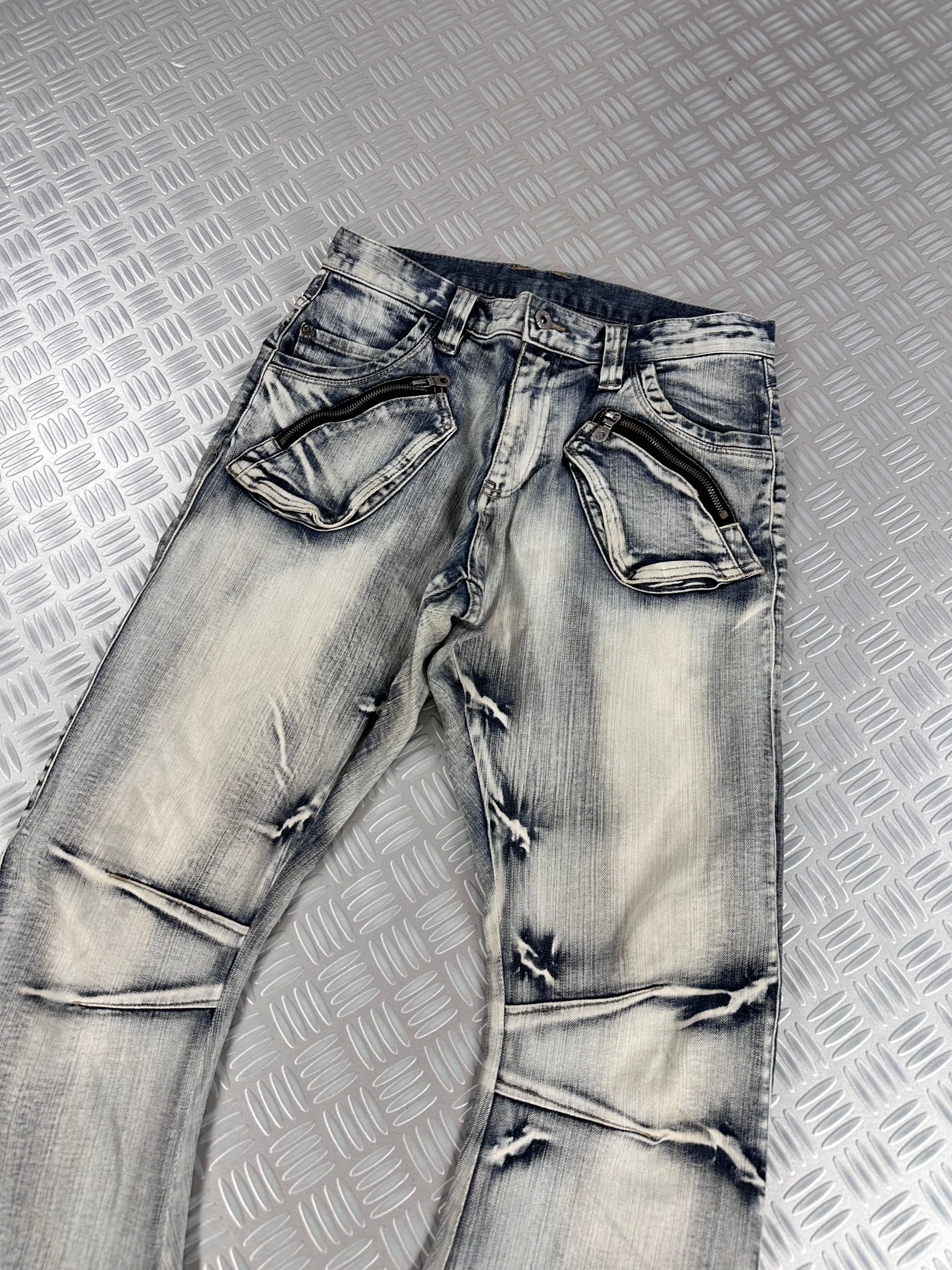Ppfm y2k jeans vintage faded 00's (M)